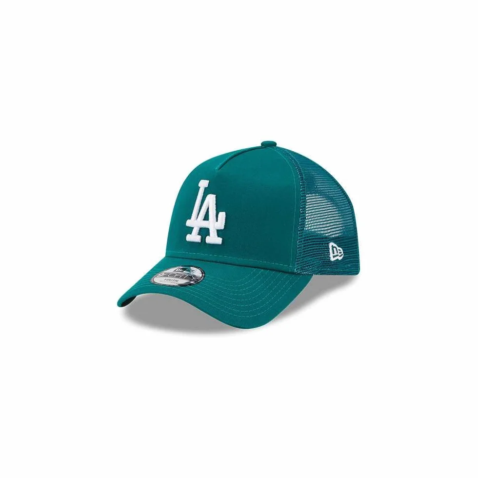 New Era Czapka Trucker Mesh Los Angeles Dodgers Teal 54-56