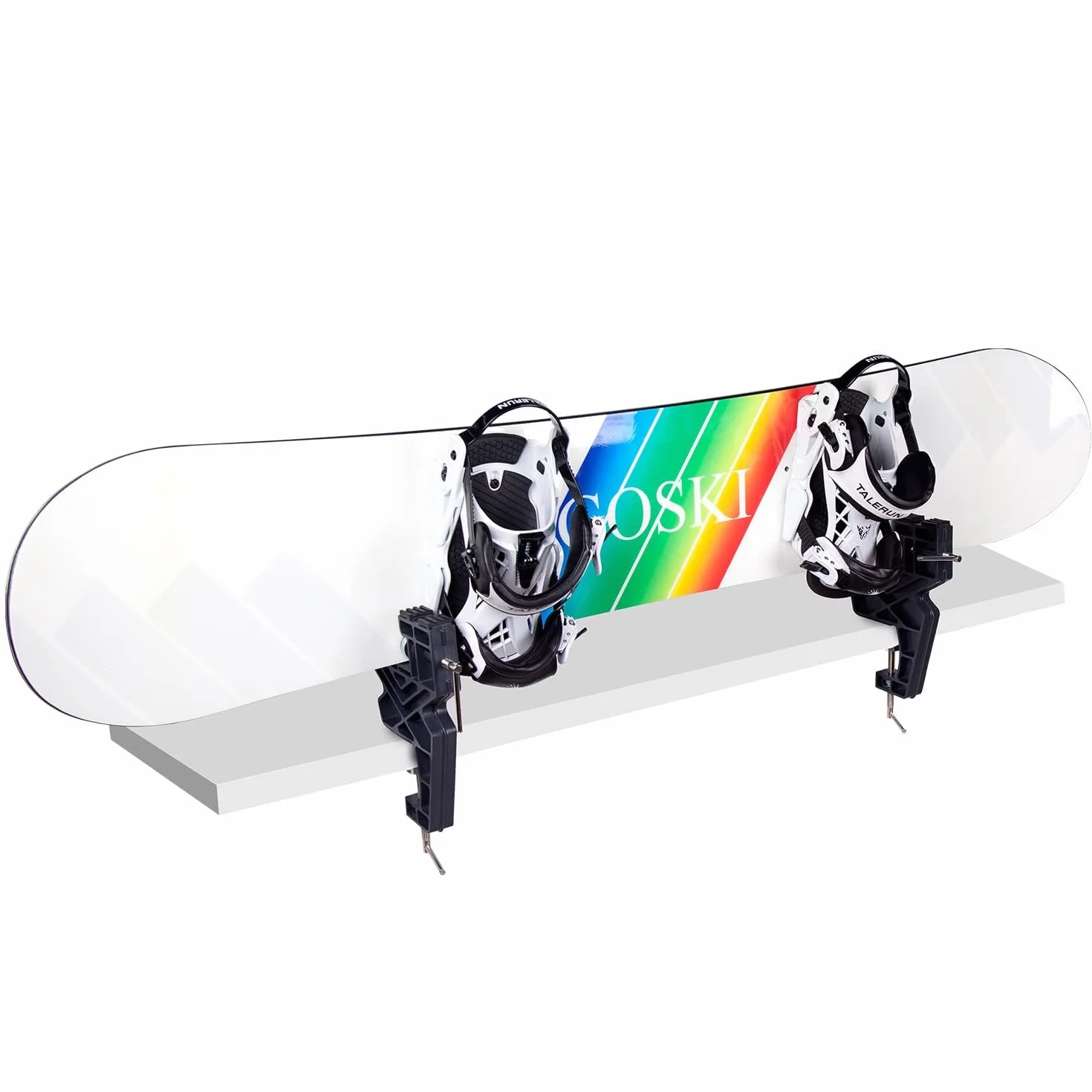 Regulowane imadło narciarskie i snowboardowe antypoślizgowe z poziomą i pionową pozycją roboczą
