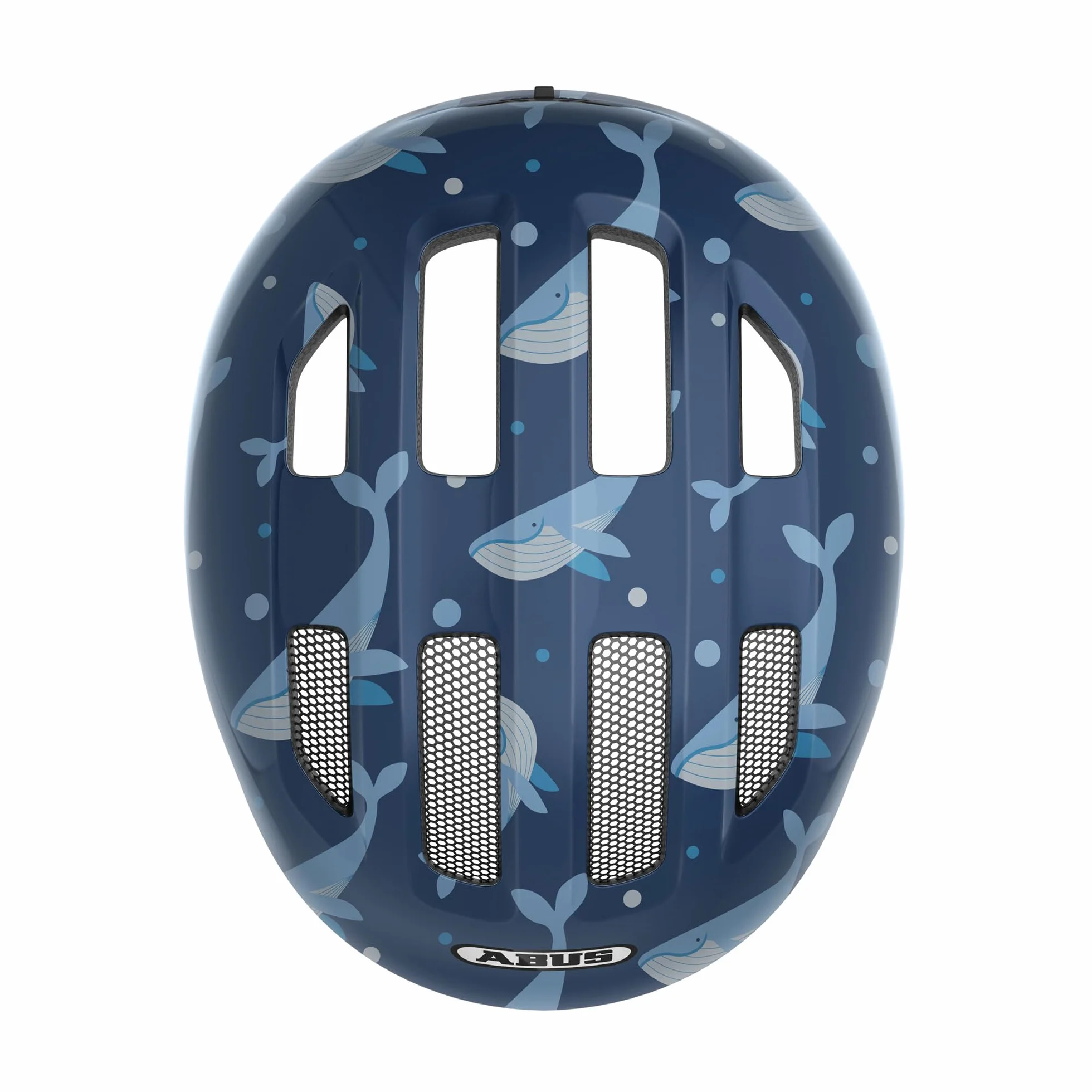 Abus Uniseks Smiley 3.0 67262 Kask Rowerowy, Niebieski (Blue Whale), M (50-55 cm)