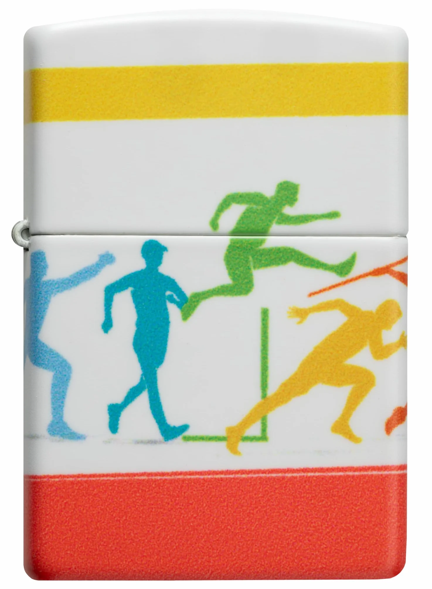 Zippo Track And Field Sports Zapalniczka Sztormowa, Wiatroodporna, Wielokrotnego Użytku, Kolor 540°, Wykonano w USA