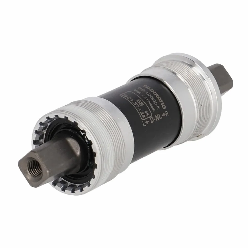 SHIMANO Unisex – łożysko wewnętrzne dla dorosłych 68/122,5 mm, czarne, rozmiar uniwersalny