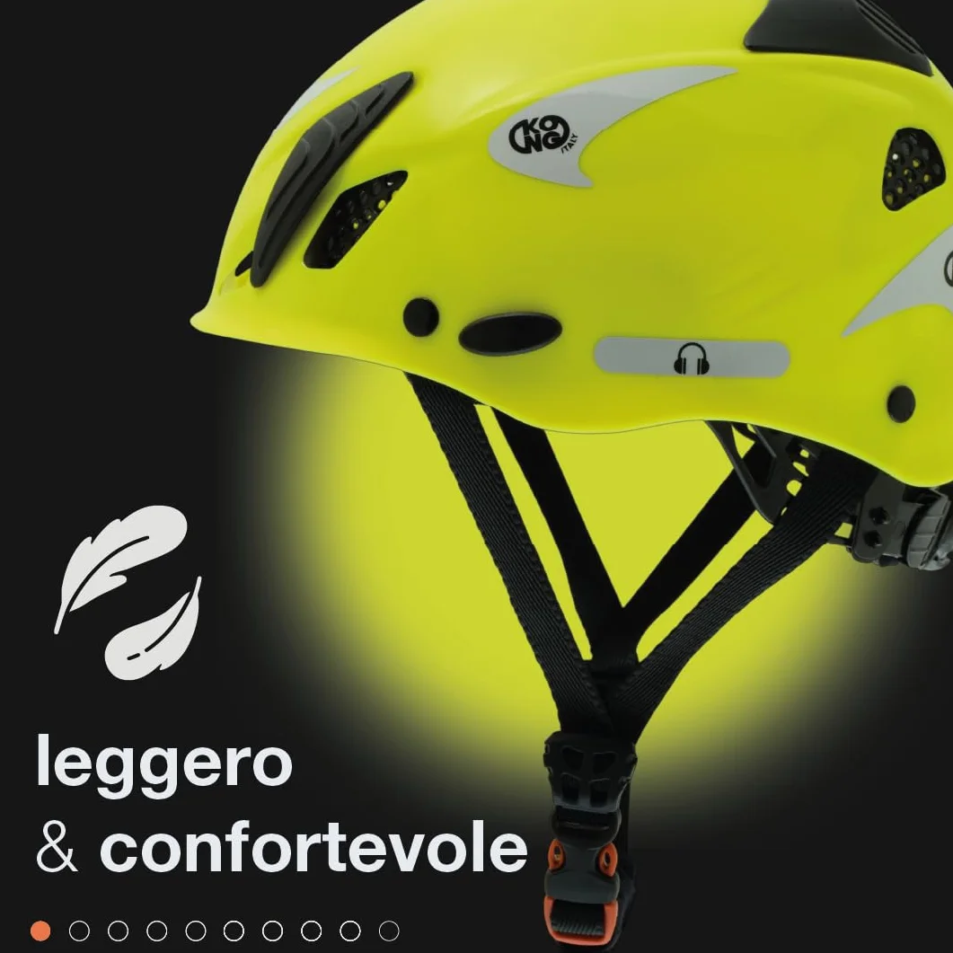 Kask Kong 99716FY02KK neonowy żółty rozmiar uniwersalny