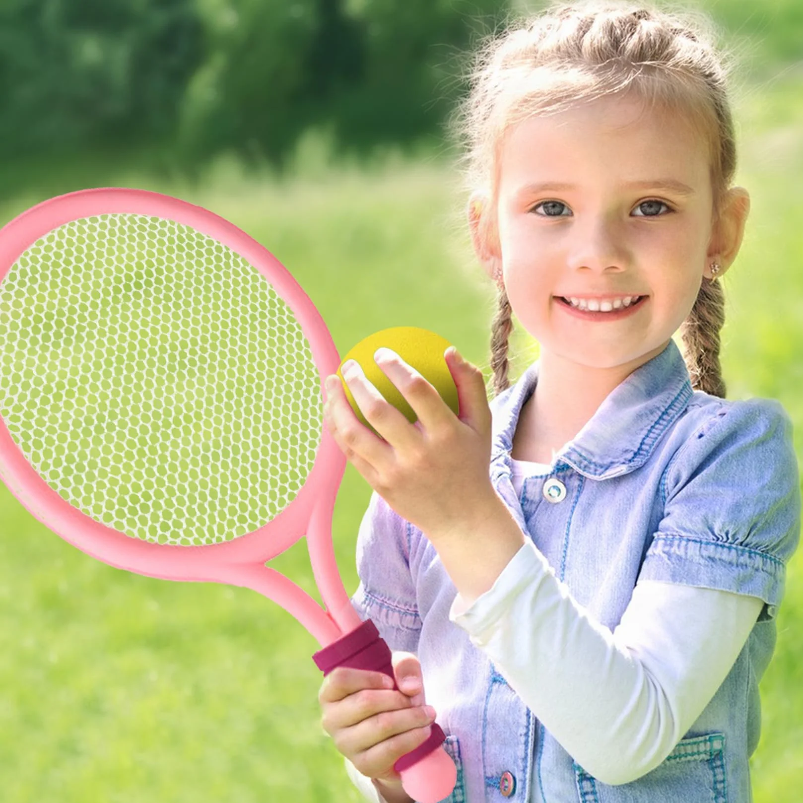 Zestaw do badmintona dla dzieci - Rakieta do badmintona dla dzieci - Sporty halowe na świeżym powietrzu