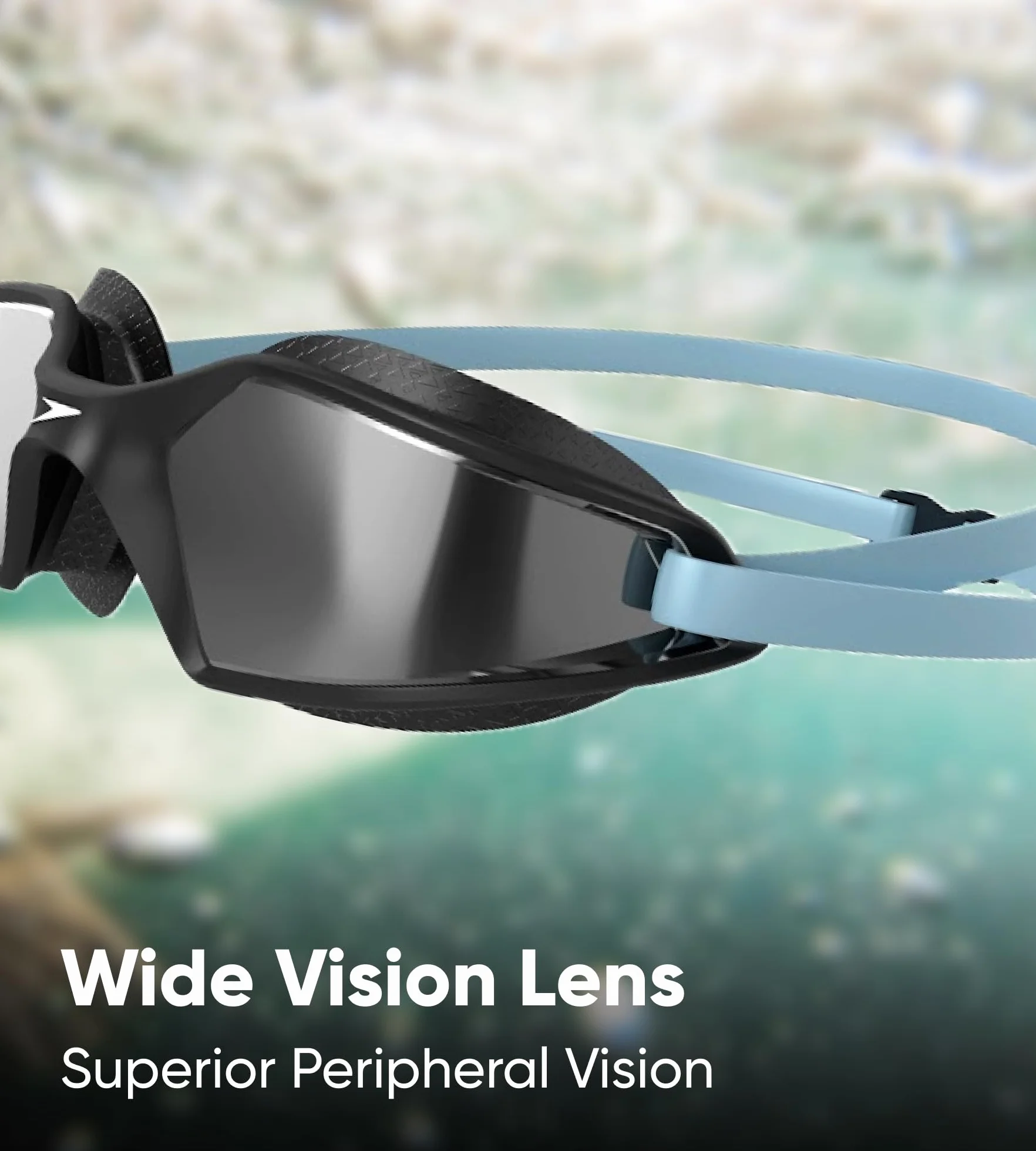 Speedo Hydropulse okulary pływackie | komfortowe dopasowanie | regulowane wzornictwo