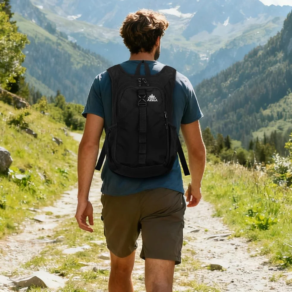 HOTUT Plecak trekkingowy 15 litrów, ultralekki składany, na kemping, górski