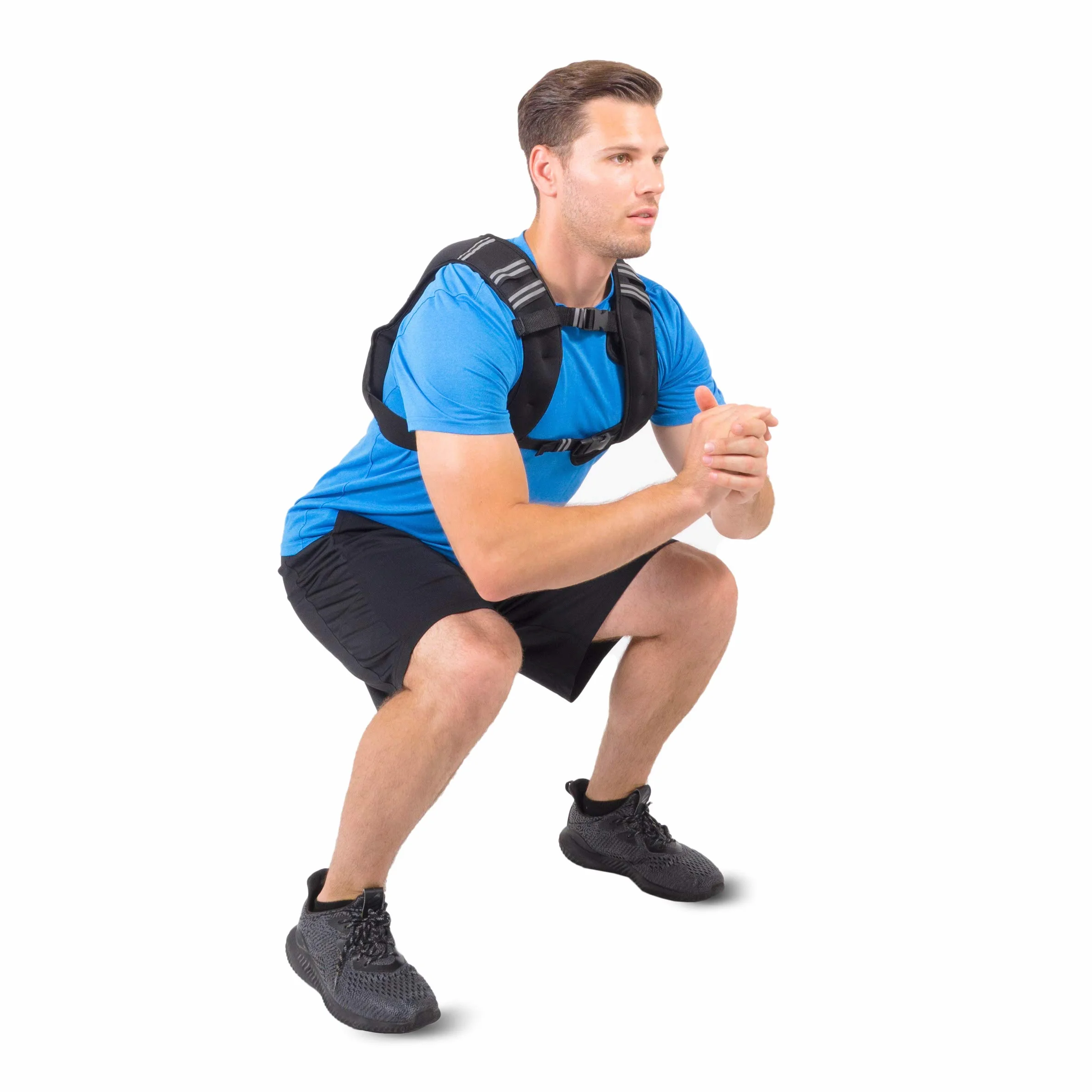 ProsourceFit Kamizelka treningowa obciążeniowa, 9 kg, czarna