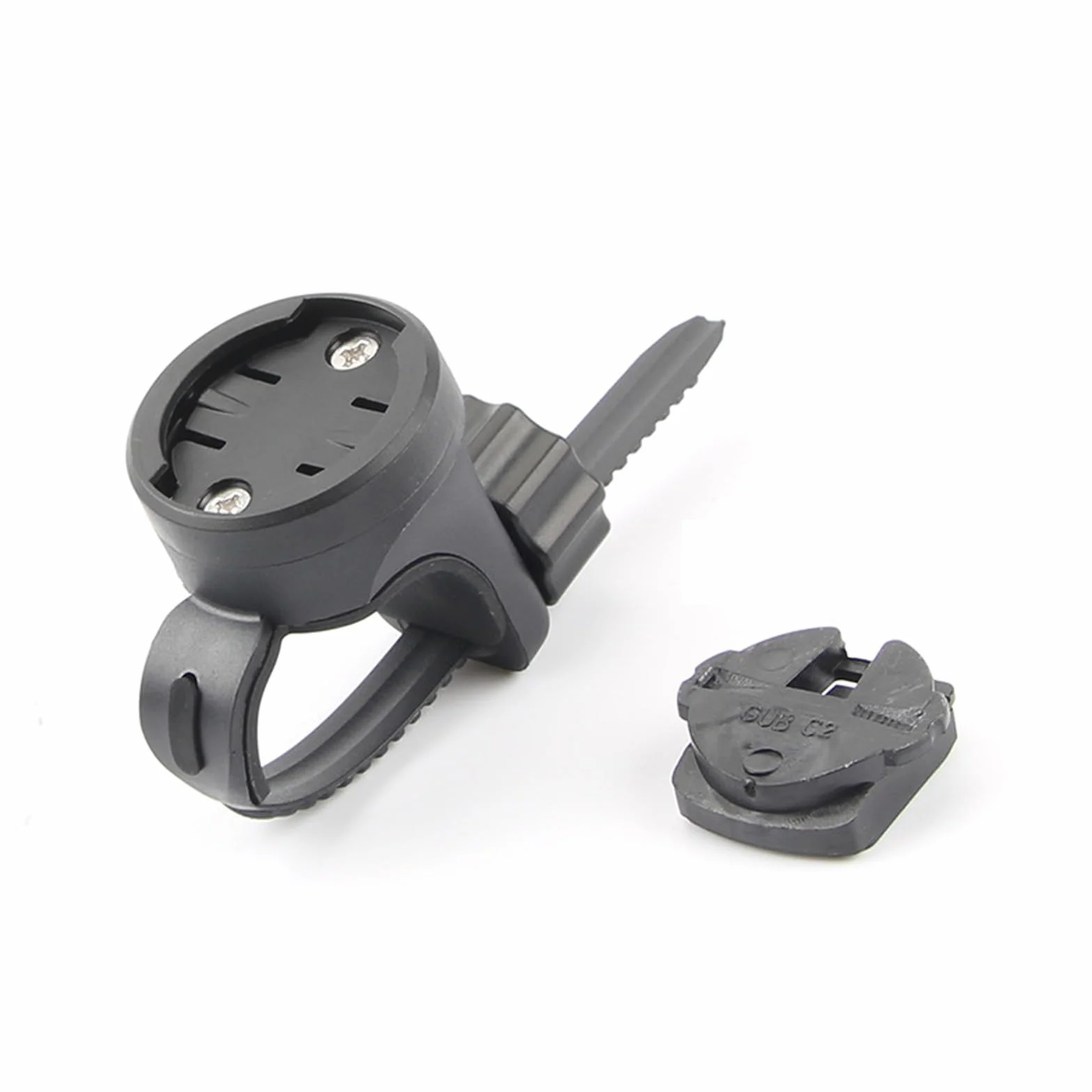 Uchwyt komputera rowerowego Kompatybilny z Garmin Edge, CAT Eye, XOSS, iGPSPORT, latarka rowerowa MAGICSHINE, do kierownicy 25,4-31,8mm