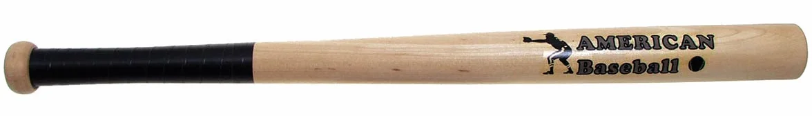 MFH Amerykański drewniany kij baseballowy