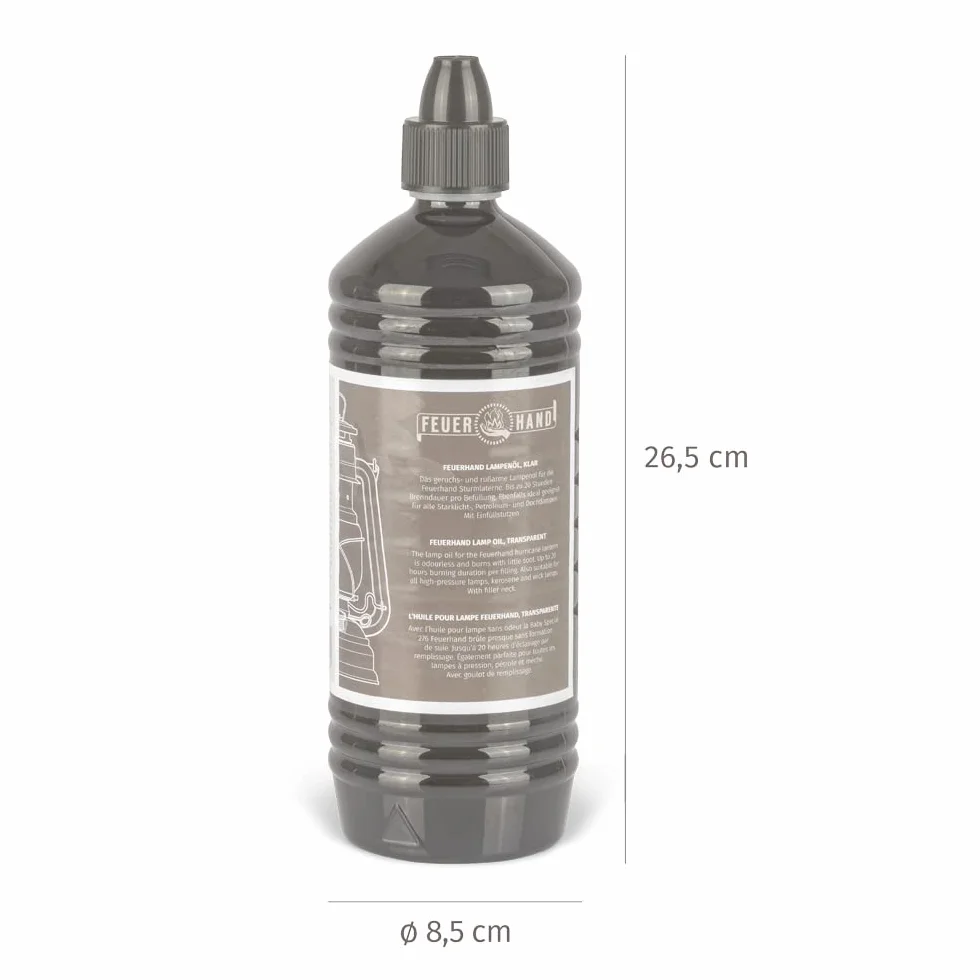 FEUERHAND olej do lamp naftowych, paliwo płynne, baza parafinowa Petromax