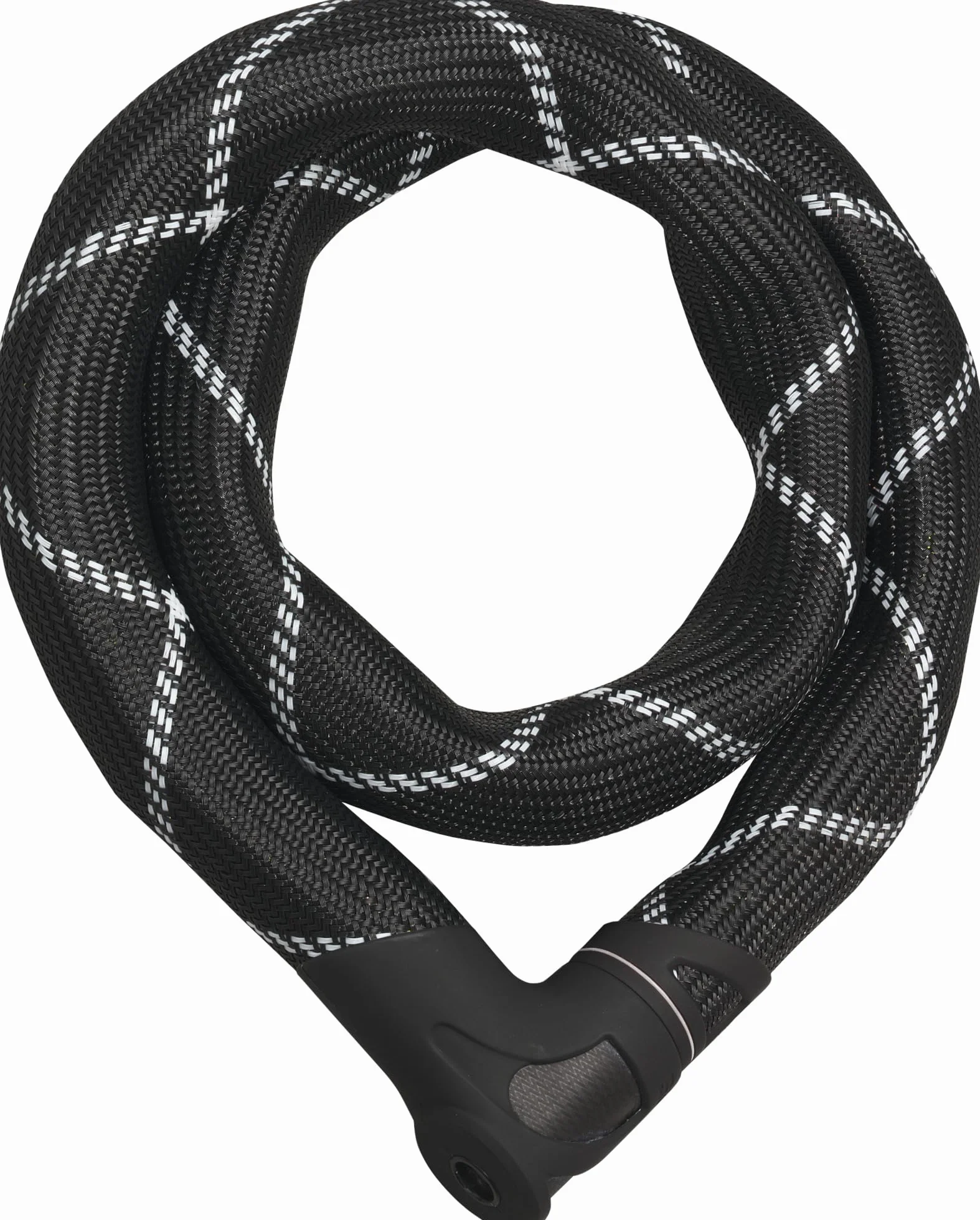 ABUS Iven 8210 Łańcuszek Zamek L Czarny 39.5x14x8.5 cm