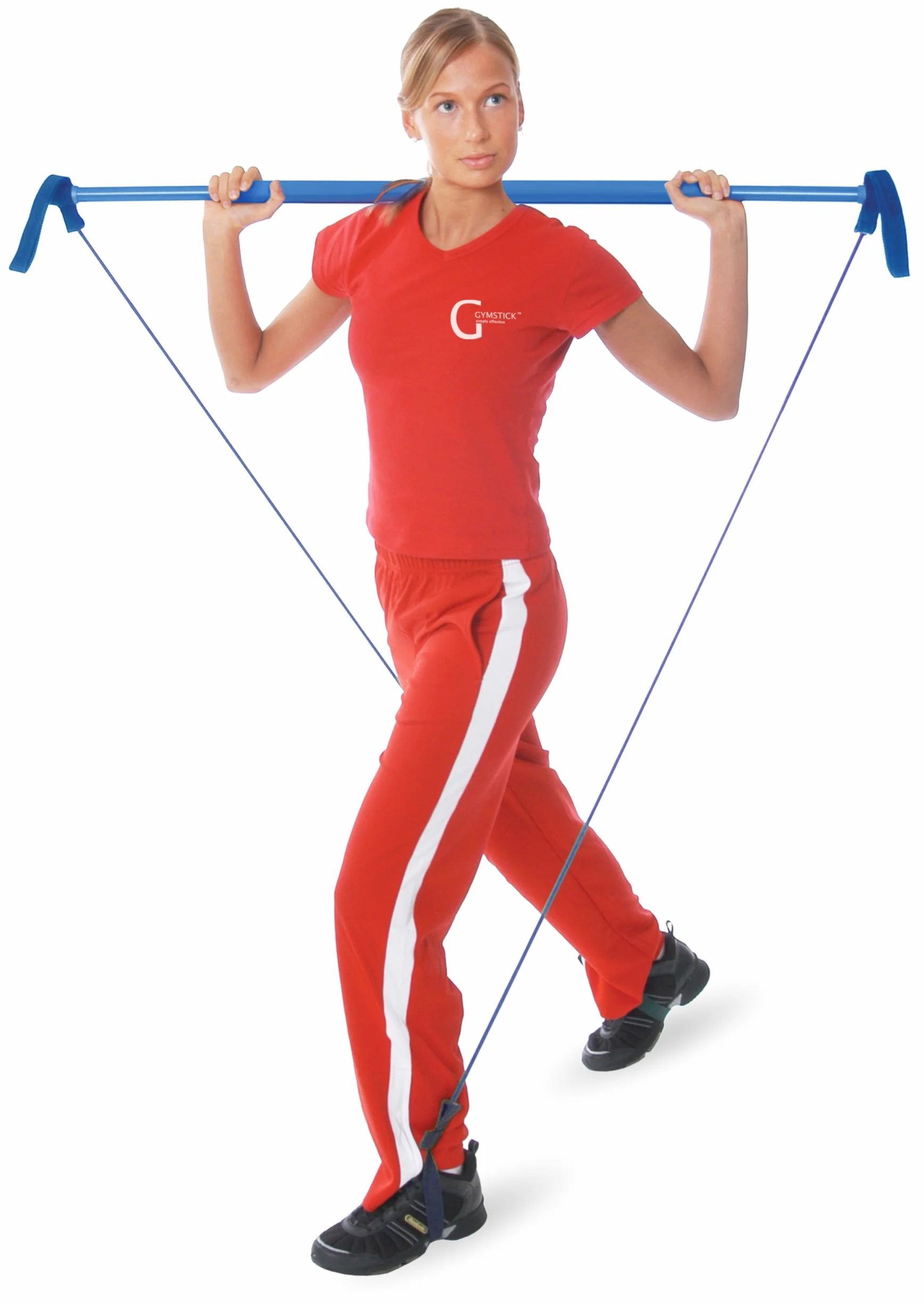 GYMSTICK Original 2.0 Mittel, niebieski