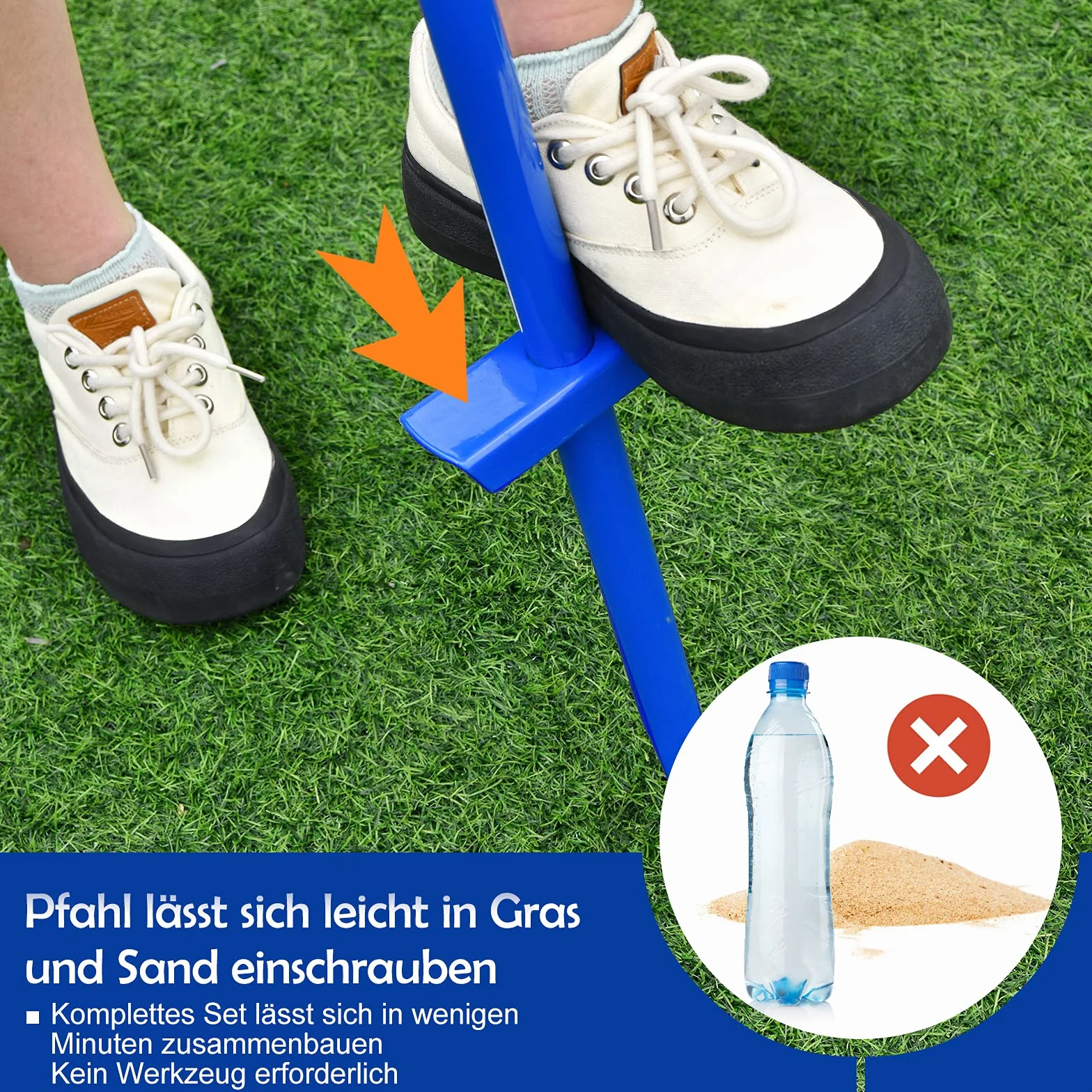 COSTWAY 3-stopniowy zestaw Tetherball z regulacją wysokości, zestaw z piłką i 2 rakietkami, 120 cm, piłka tenisowa na sznurku, gra tenisowa dla solo i zespołu