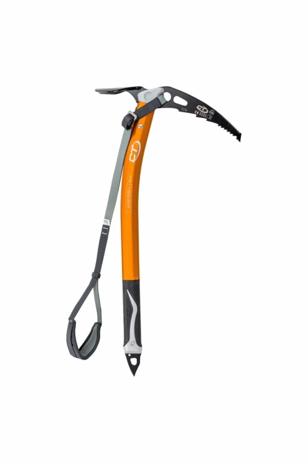 Climbing Technology Alpin tour Plus Czekan, Pomarańczowy/Szary, 60 cm