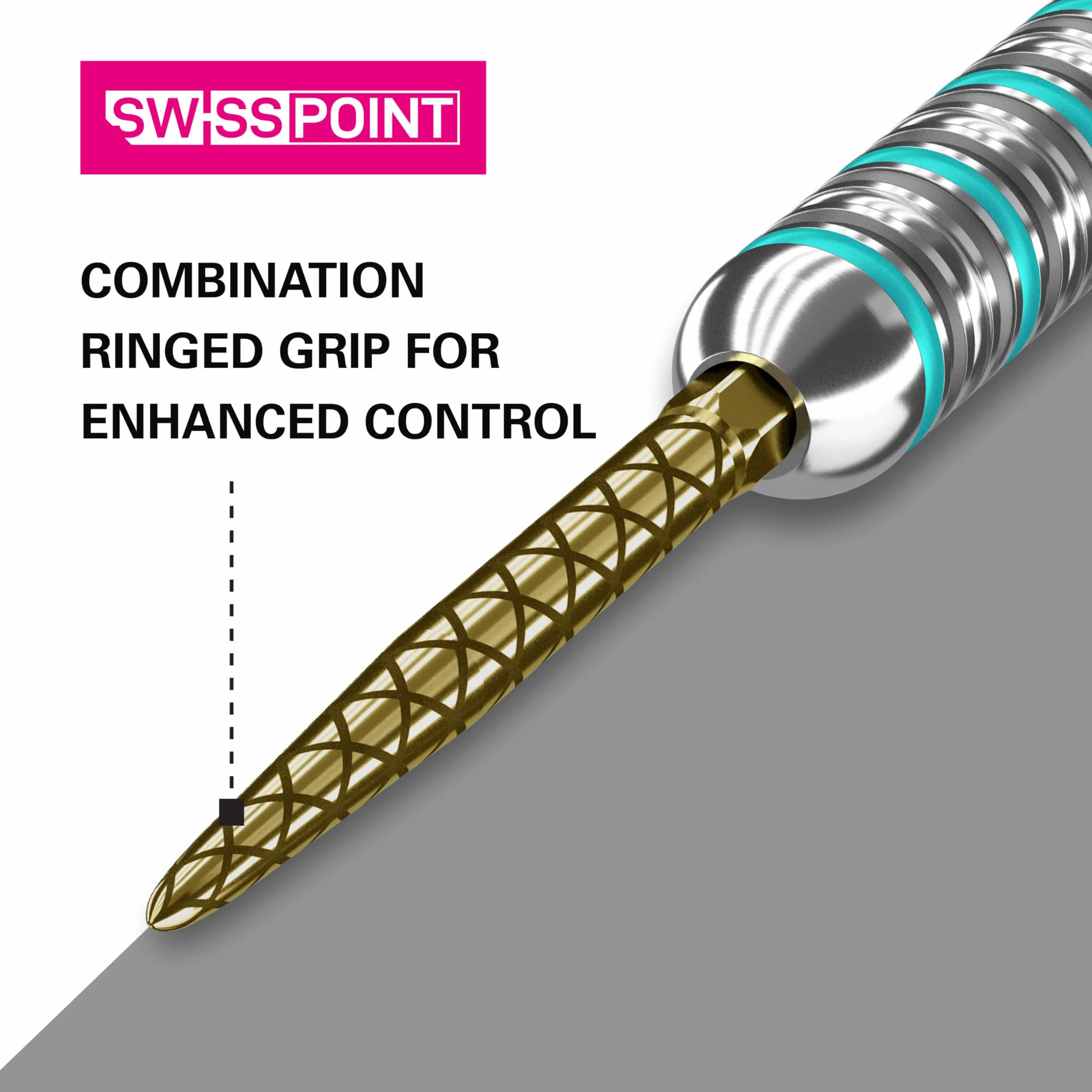 TARGET Darts Swiss Points diamentowe Pro Swiss Point końcówki do rzutek zestaw 3 sztuk