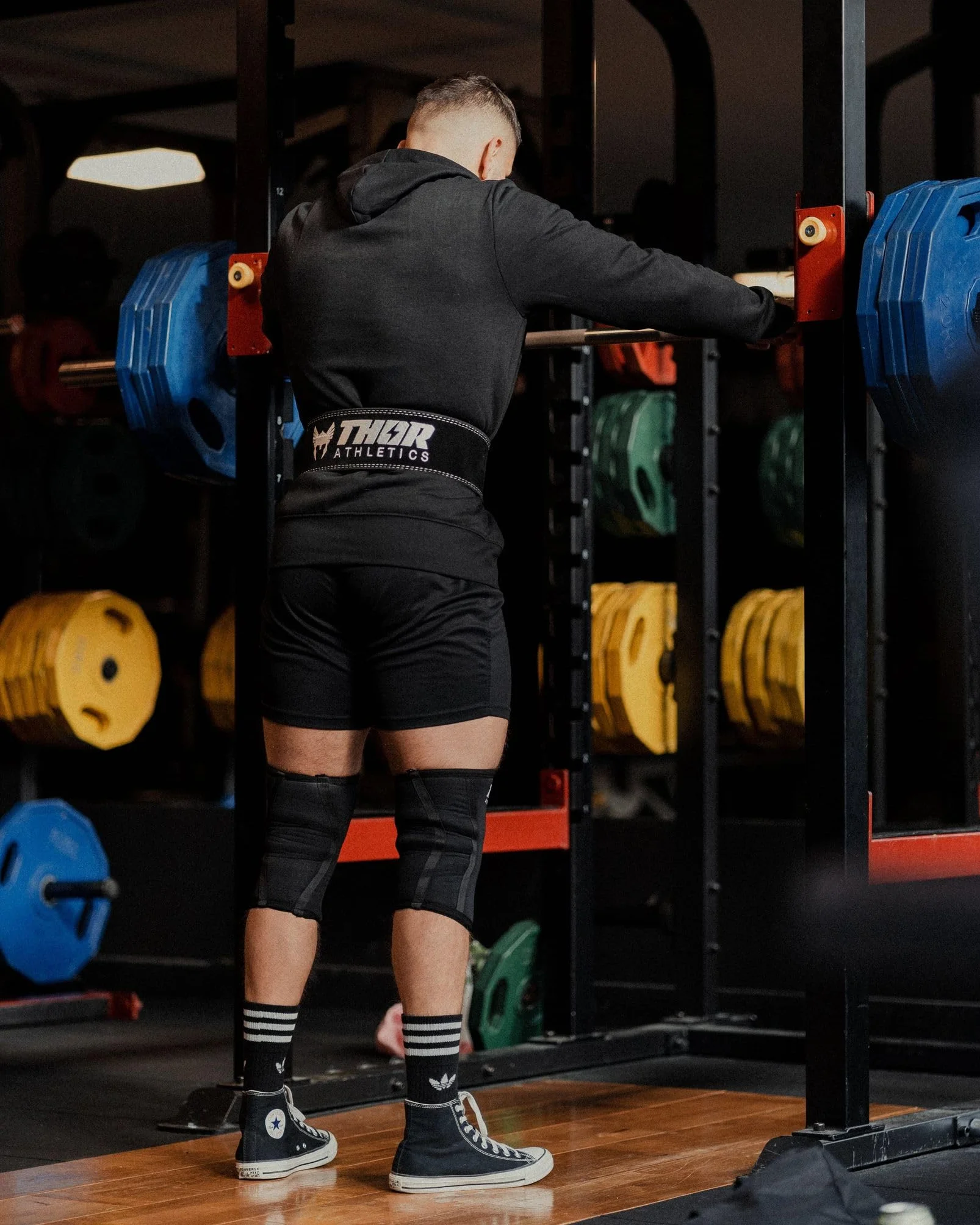 Thor Athletics Pasek do Podnoszenia Ciężarów Czarny XL