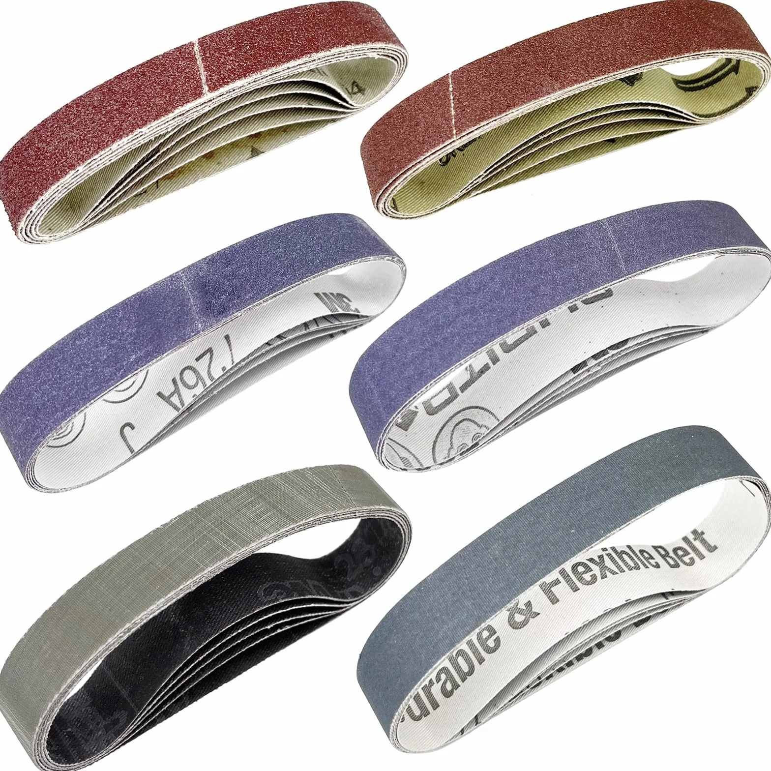 Work Sharp Ken Onion Edition Replacement Sanding Belt Kit 30 Pcs 3/4" x 12" 80-2500 Grits for Knife & Tool Sharpener WSKTS-KO