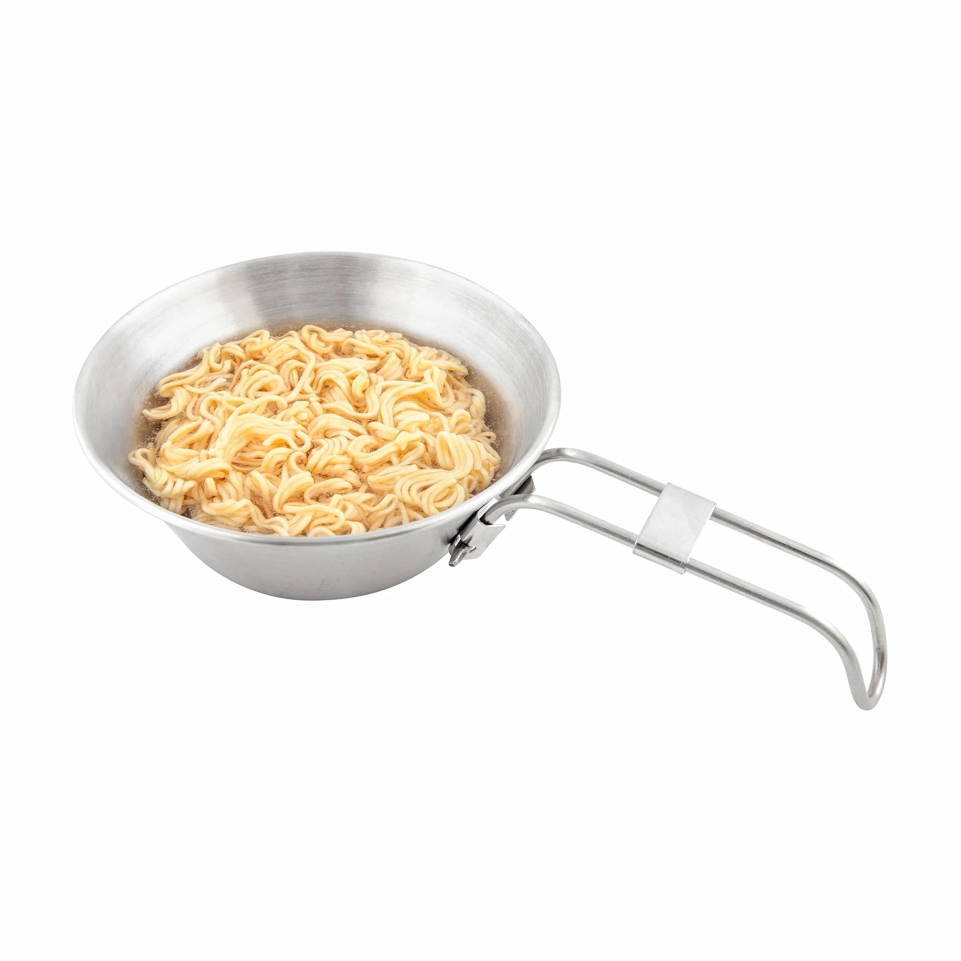 Tatonka Bowl 250 ml - miska ze stali nierdzewnej ze zdejmowanym uchwytem składanym i skalą objętości - Ø 12,5 x 4,5 cm