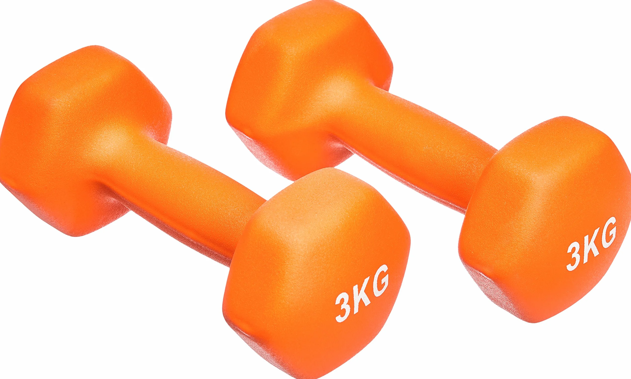 Amazon Basics para hantli neoprenowych, 10 kg (2 x 5 kg), niebieskie
