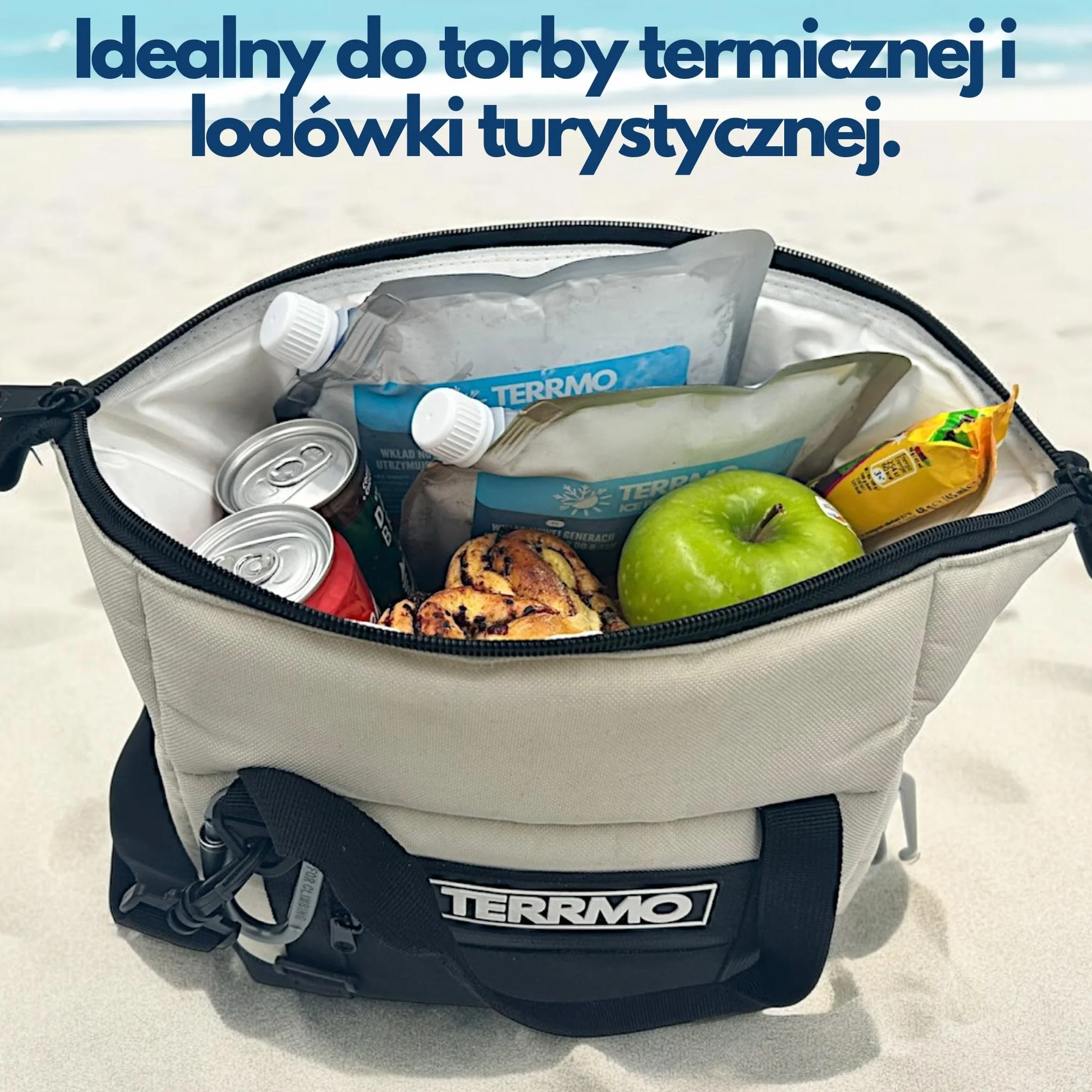 Wkłady do Lodówki Turystycznej IcePro Ultra-wydajne 24-72h Wielokrotnego użytku Zestaw