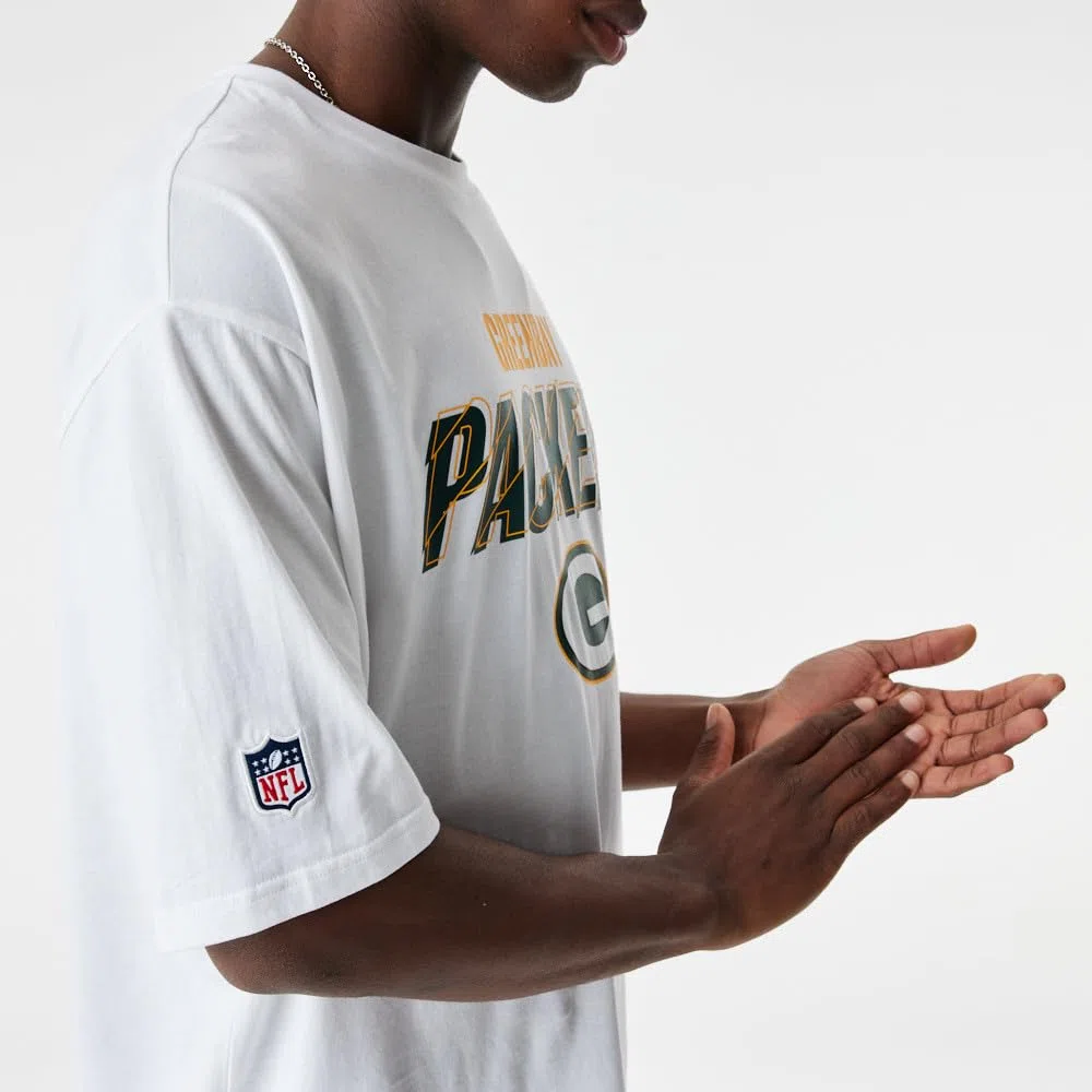 New Era Koszulka Uniseks Nfl Script Oversize Tee
