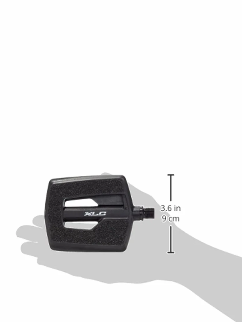 XLC Praktyczny Xlc pd-c10 pedałes confort plastico 111x87x23mm ne dla rowerzystów do wydajnej jazdy niezawodne działanie