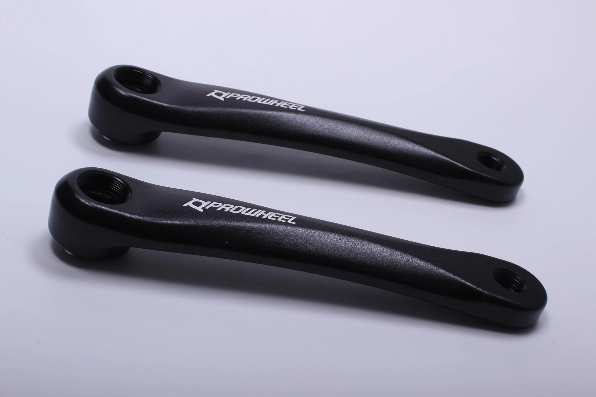 Prowheel Jedna para ramienia korbowego rowerowego dostępne w kwadratowym otworze, 152 mm/160 mm/165 mm/170 mm/175 mm stop 6061 czarne ramię korbowe do roweru elektrycznego roweru elektrycznego e roweru
