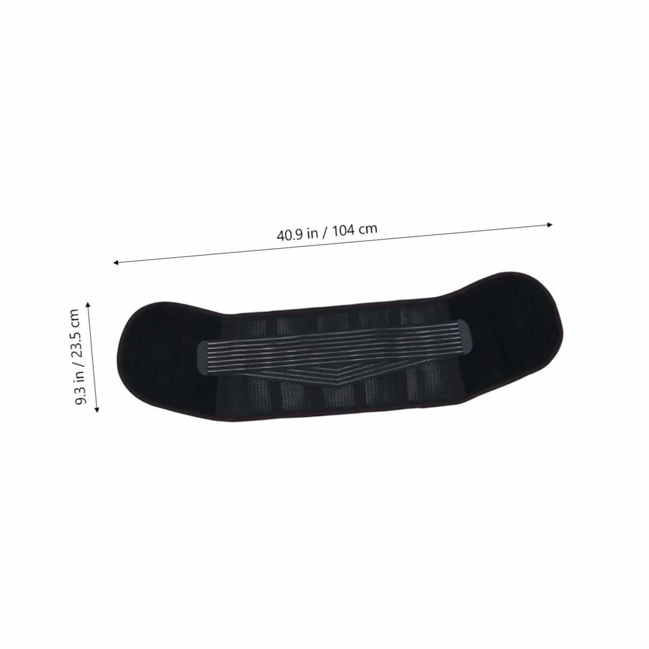1kawałek Do Treningu Slimming Waist Belt Xl Czarny Oddychający Multi-funkcyjny Wspierający Talię Do Sportów i Ćwiczeń Zmniejsza Zmęczenie Mięśni i Opuchliznę