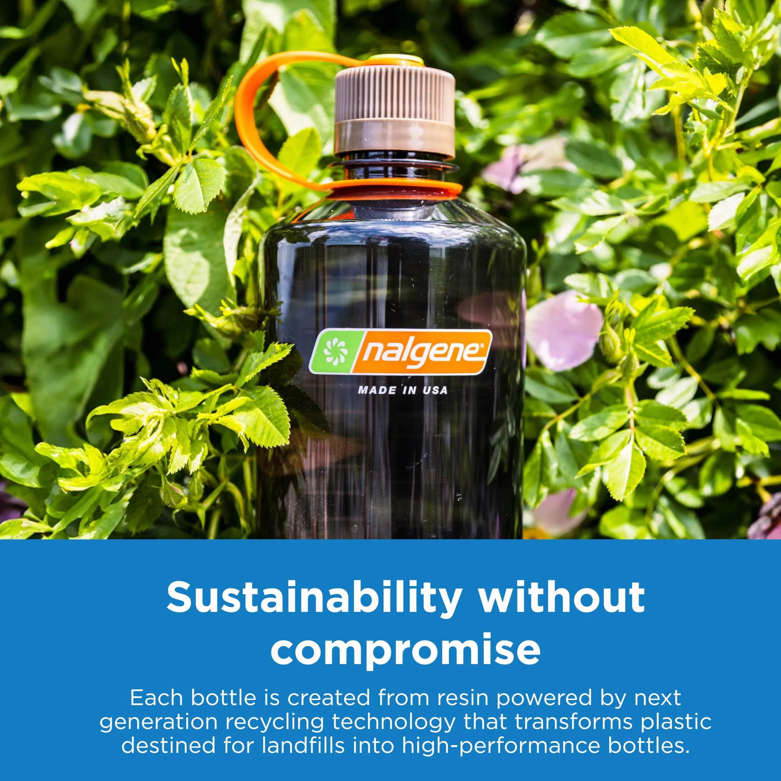 Nalgene Sustain Oasis butelka na wodę podtrzymująca liście 907 ml