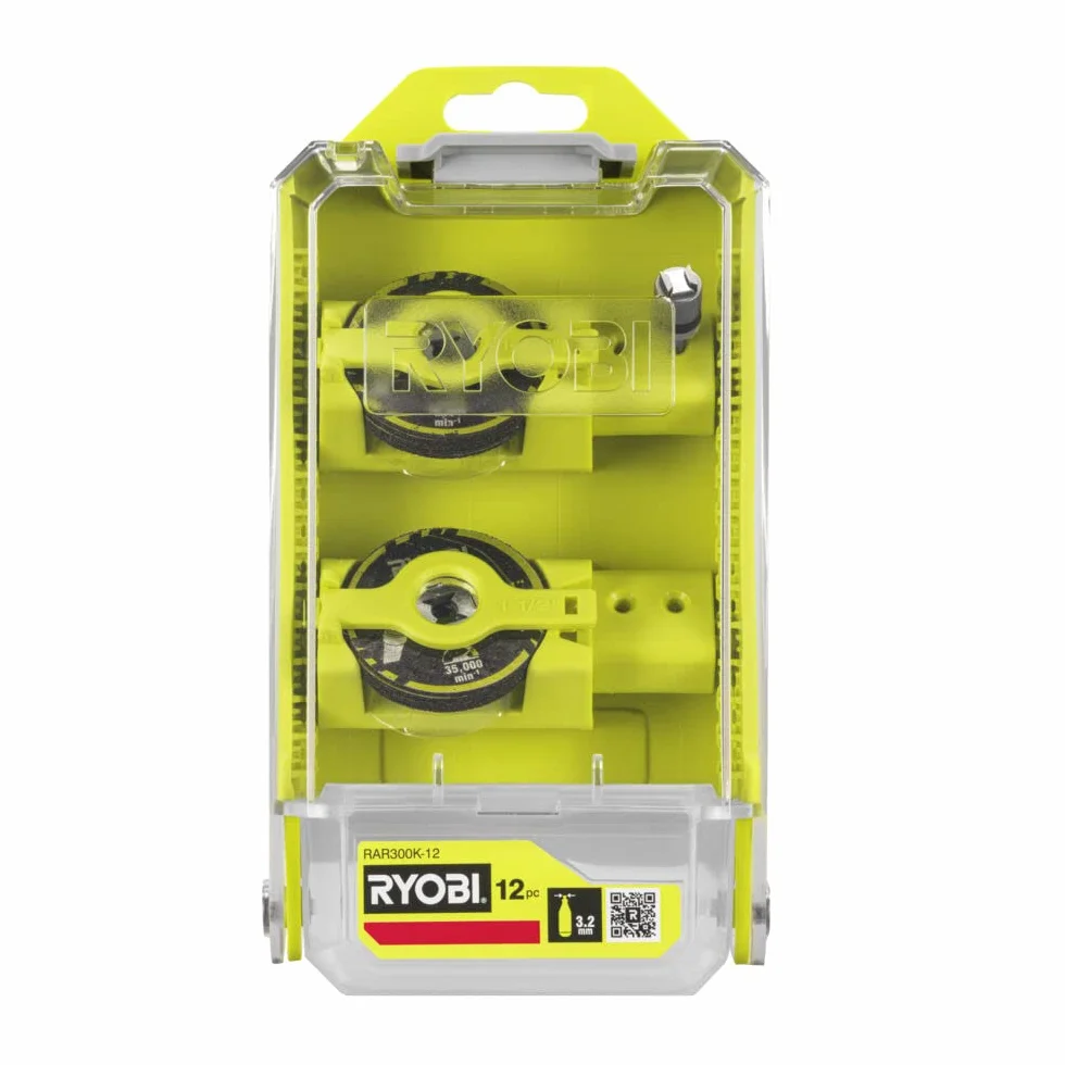 Ryobi RAR300K-12 Zestaw do Cięcia Twist Lock 12 szt.