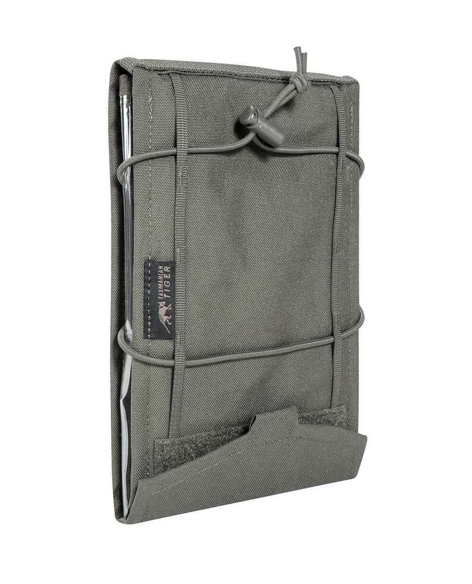 Tasmanian Tiger TT Map Pouch MKII wodoodporna i odporna na zabrudzenia torba na karty z przezroczystymi przegródkami do opisywania, szary kamienny-oliwkowy IRR, Dodatkowa torba