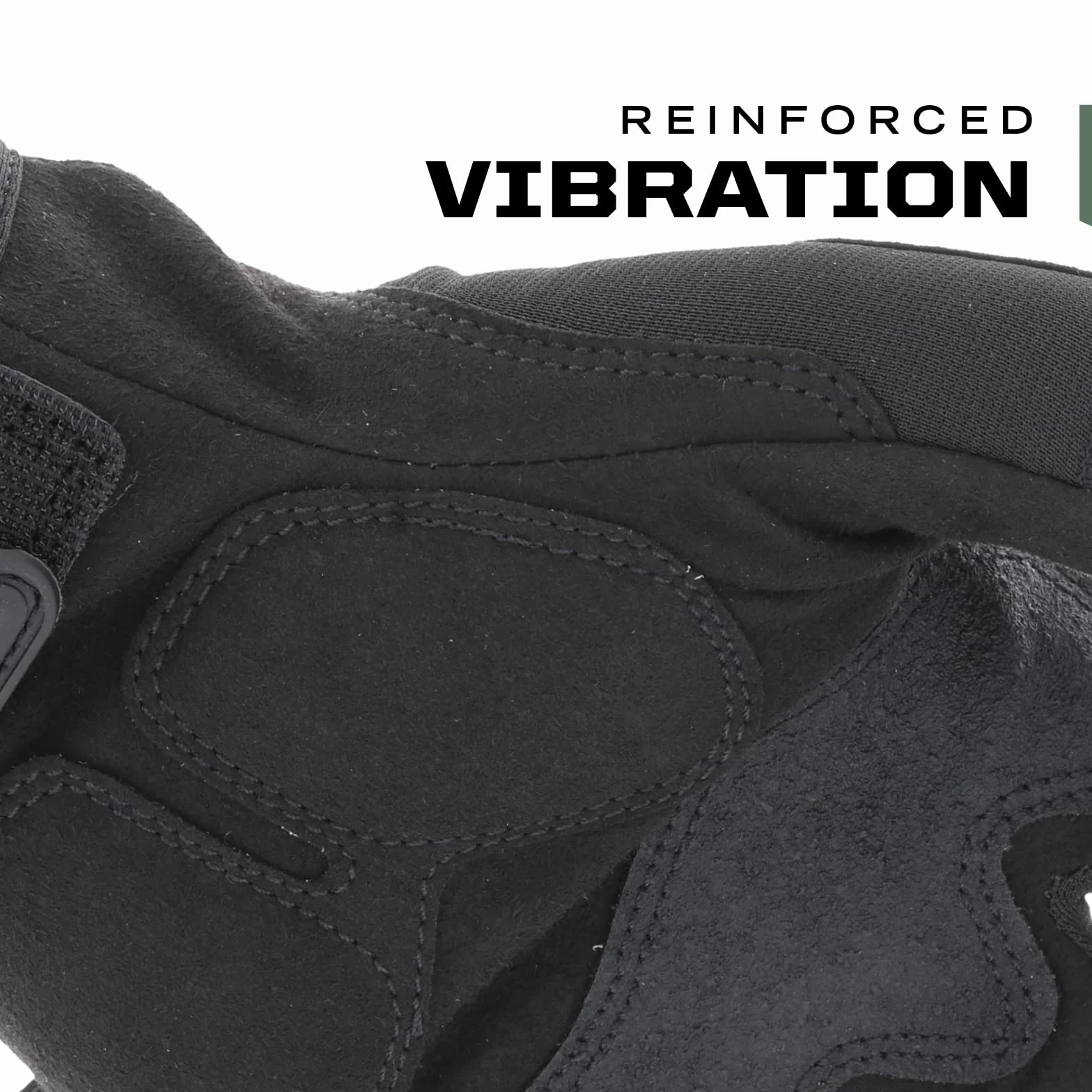 Mechanix Wear M-Pact® Covert rękawice robocze bez palców (rozmiar M, wszystkie czarne)