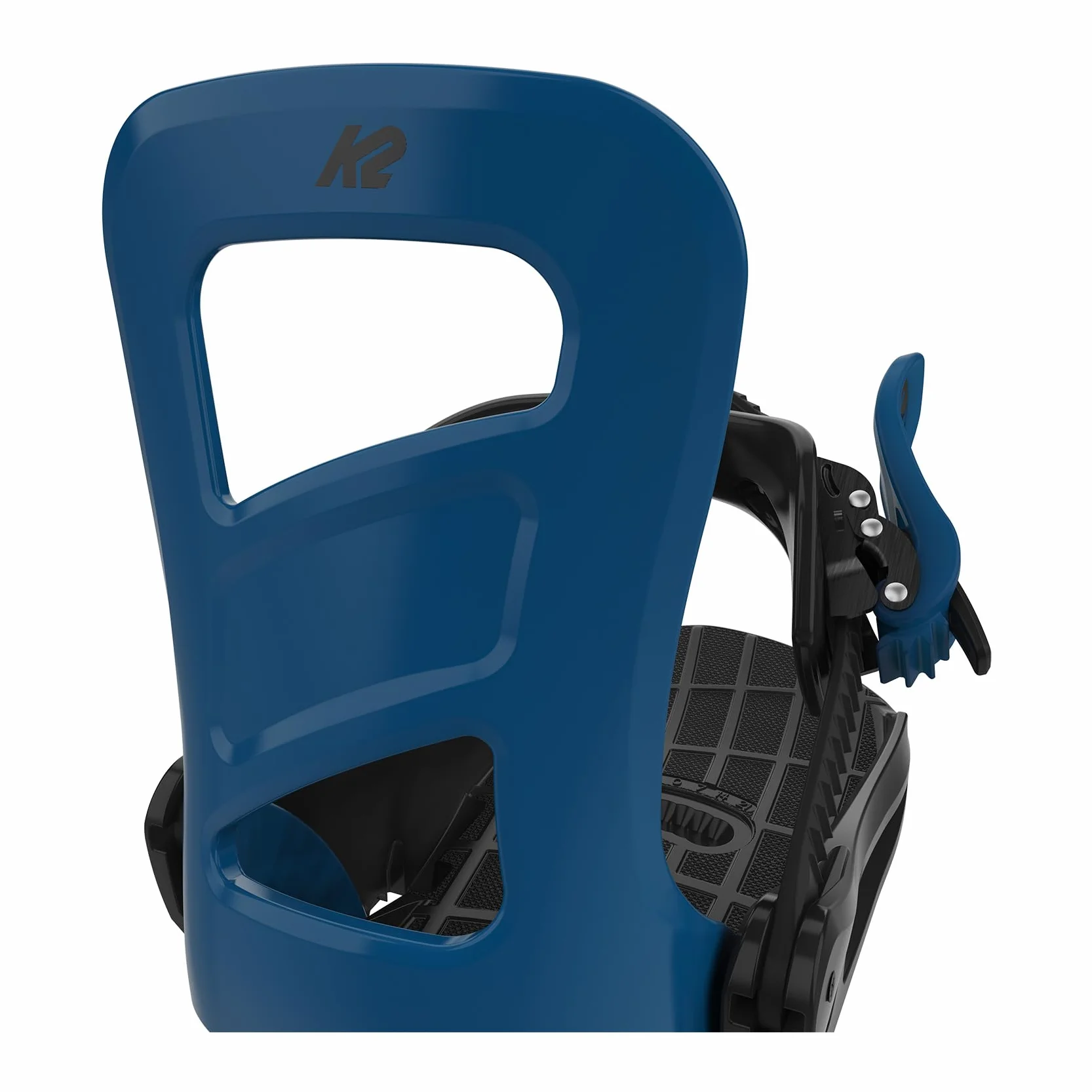 K2 Snowboarding Mini Turbo, oprawa snowboardowa dla chłopców, niebieska, S (UE: 33-36 / US: 2-5 / Mondo: 200-230 - 11H1010.1.1.S