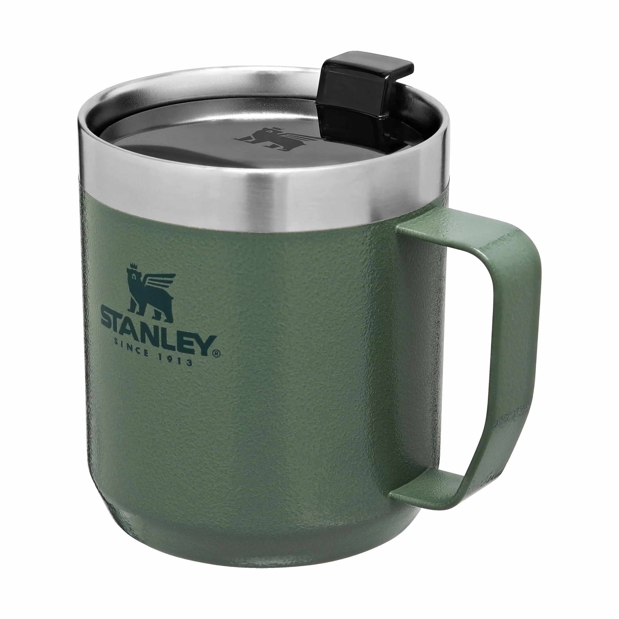 Stanley 1913 Classic Legendary Kubek Kempingowy - Kubek z izolacją próżniową - Kubek biwakowy ze Stali Nierdzewnej - Kubek termiczny Bez BPA - Do Mycia w Zmywarce
