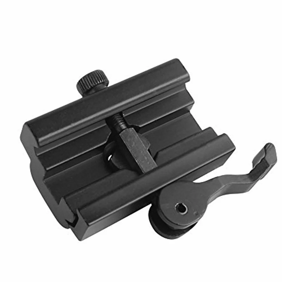 BigTron QD Bipod Adapter szybkozłącze Bipod Rail Adapter Mount z Cam Lock do Picatinny Weaver Rail 20 mm