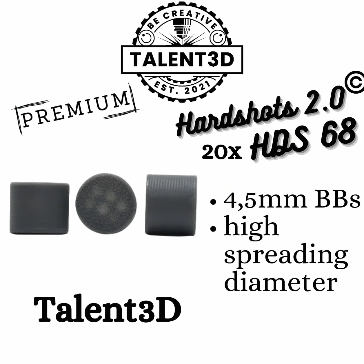 HDS68 Hardshots 2.0 Cal.68 amunicja Slugs
