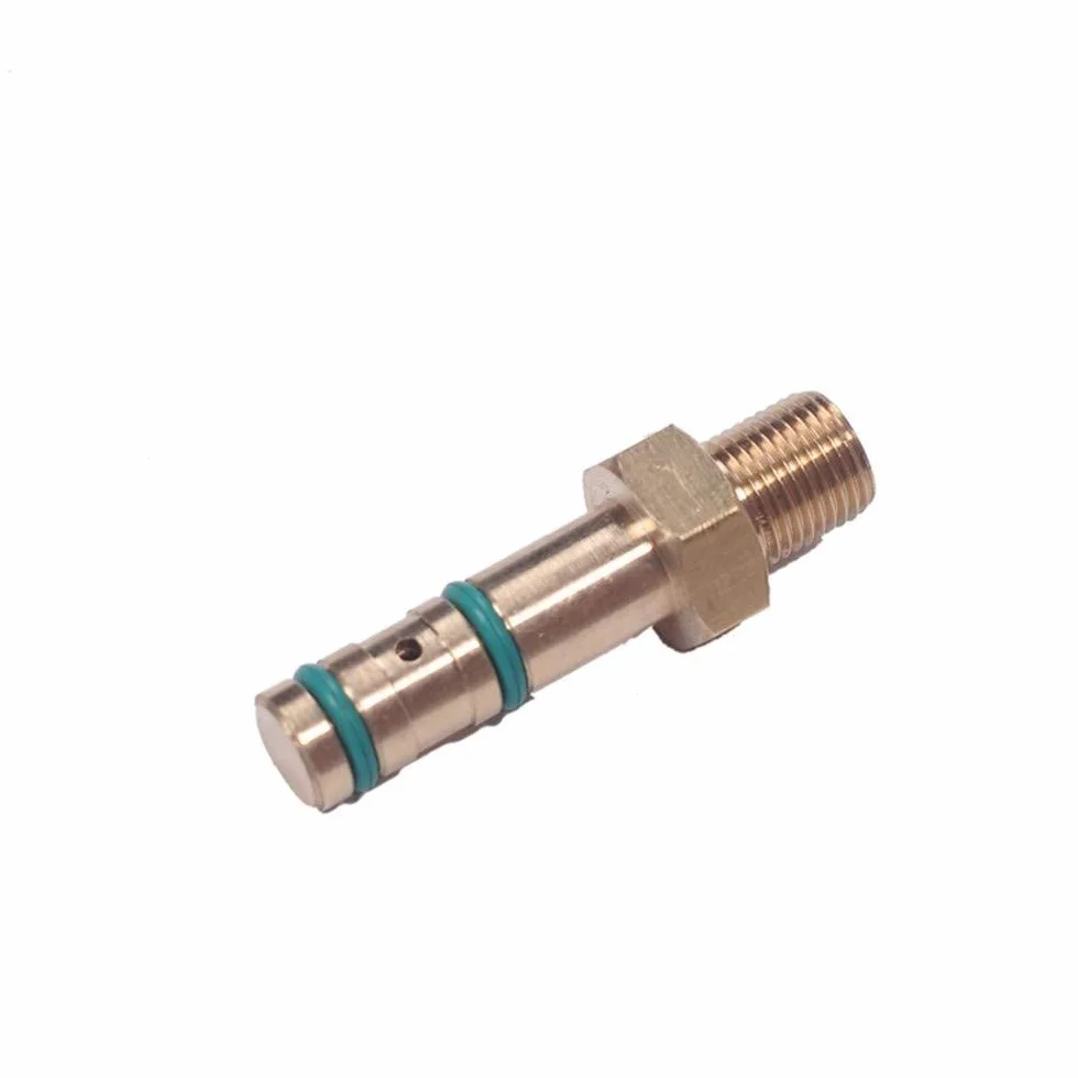 TUXING 1/20.3 cm BSPP gwint męski PCP zamiennik sondy napełniania adapter do evanix, Logun, Webley, FX Hatsan 9 mm OD mosiężny prosty trzpień narzędzia pneumatycznego..
