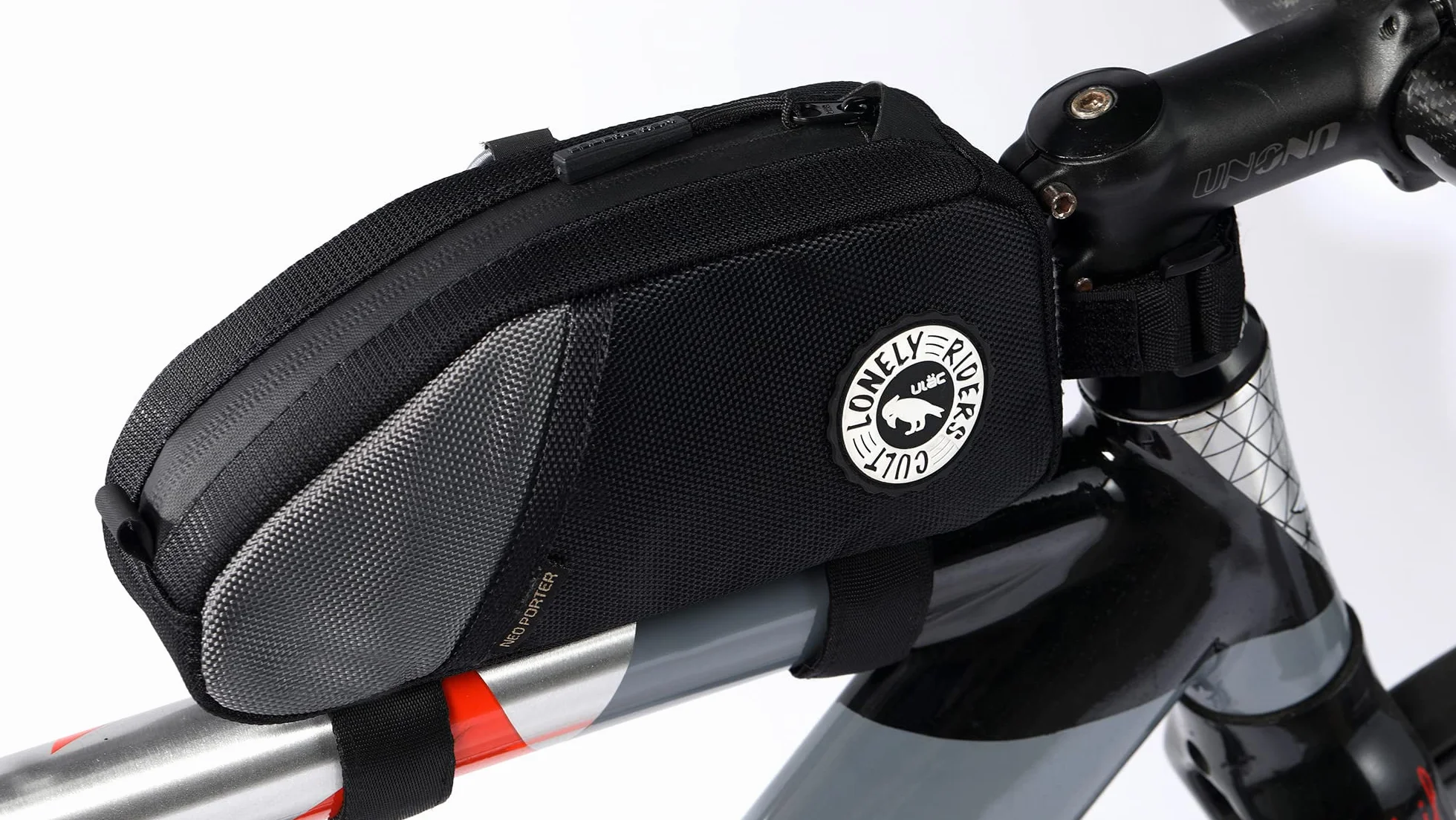 Torba na ramę rowerową akcesoria - torba rowerowa wodoodporna rama 1,2 l do przechowywania akcesoriów rowerowych torba na ramę MTB mocowanie górnej rury 18 x 9 x 5,5 cm na narzędzia rowerowe