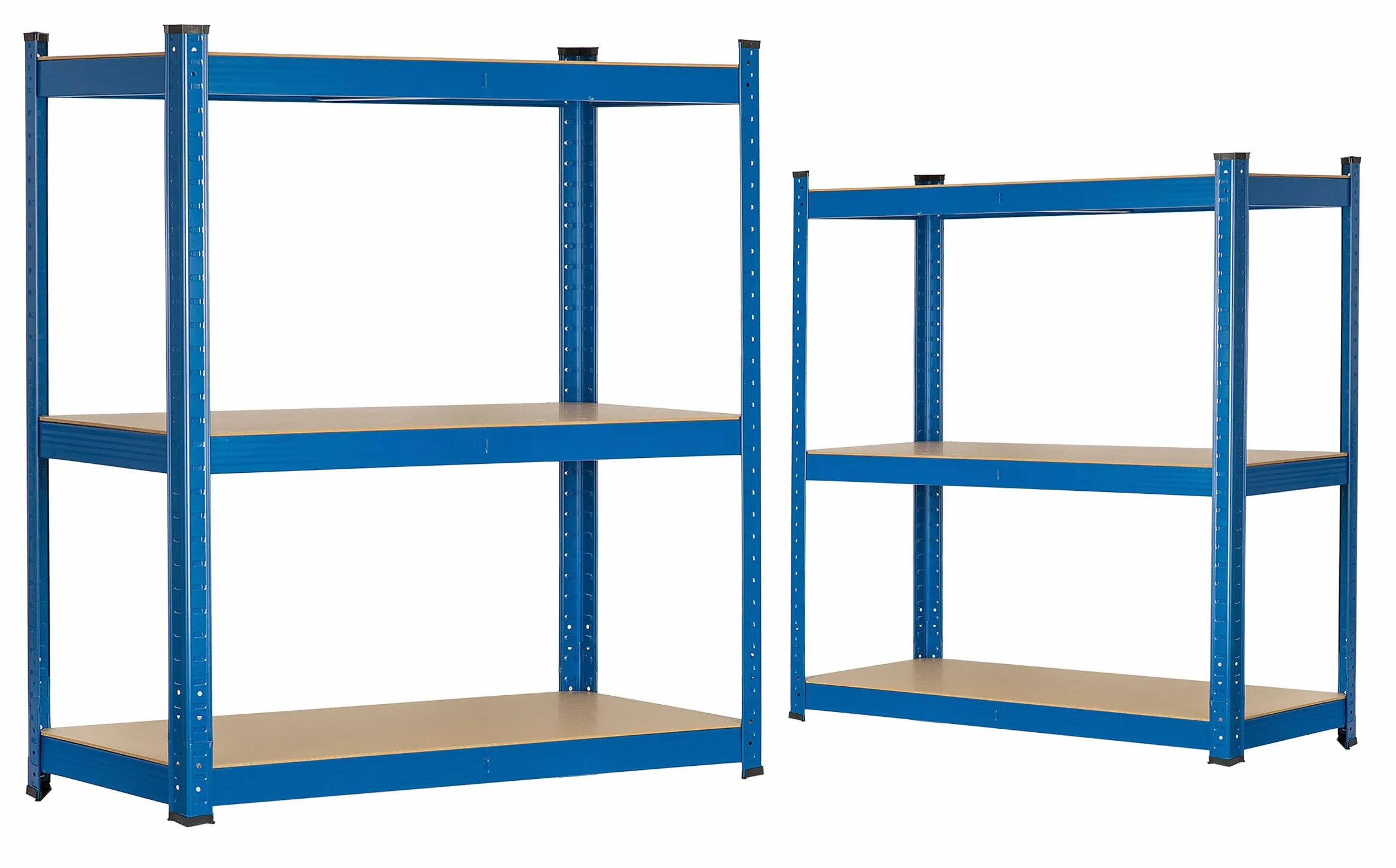 Regał magazynowy metalowy Humberg 180 x 90 x 40 cm 875 kg 2w1