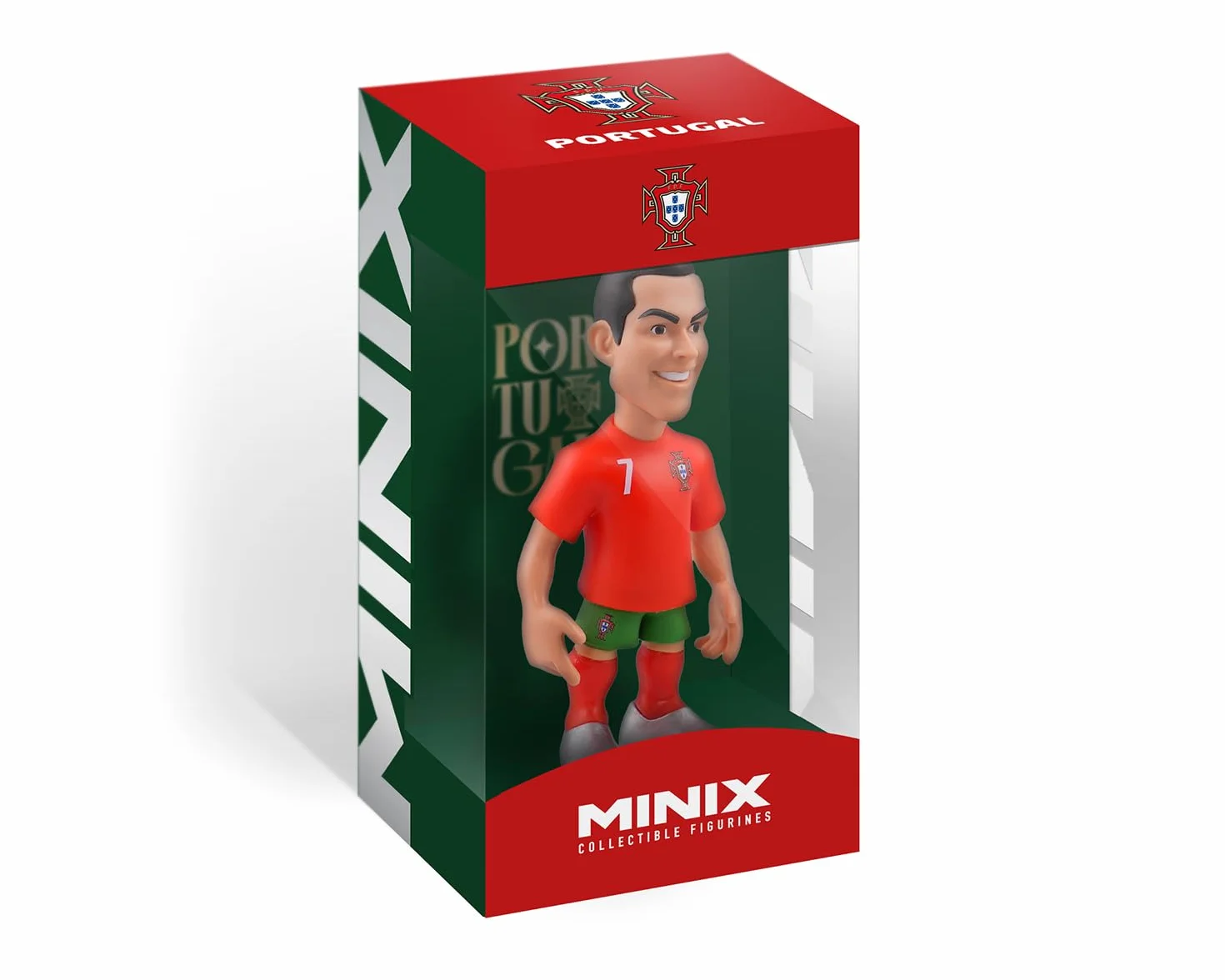 MINIX Sportowa figurka kolekcjonerska 12 cm Cristiano Ronaldo Portugalia