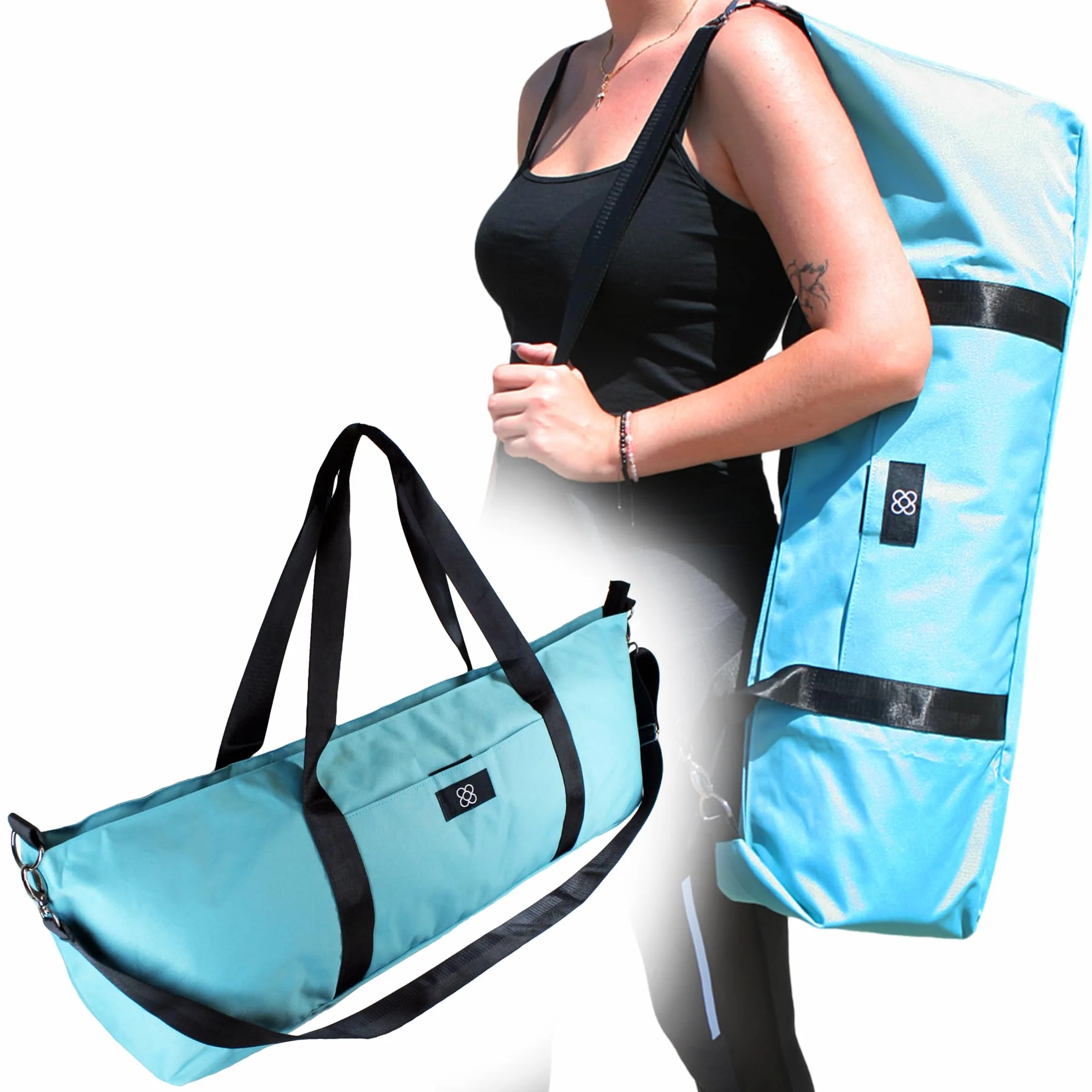 DOJA Barcelona Torba na jogę 85,5x16,5x24,5 cm poliester z kieszeniami