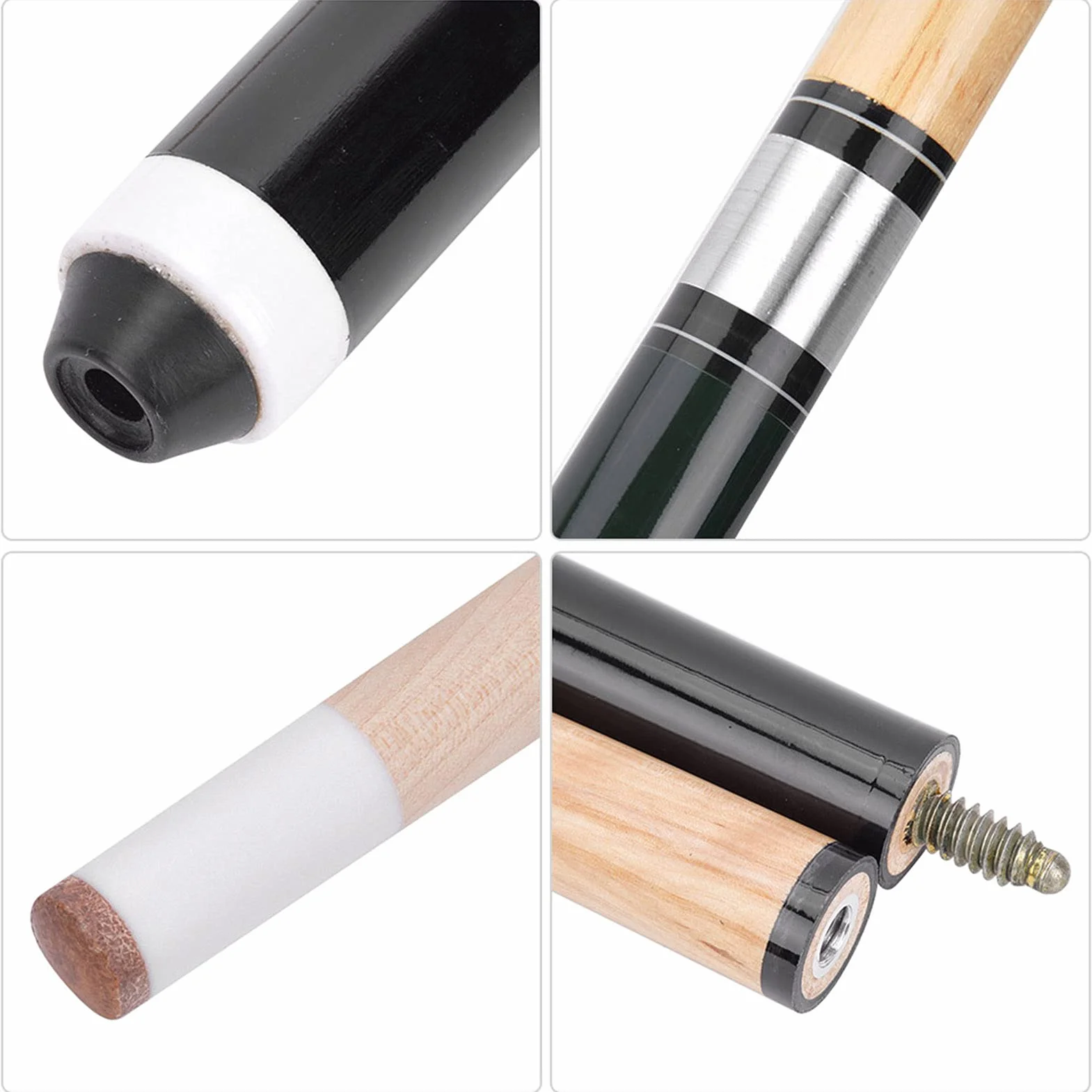 Kij Bilardowy 48 inch pool cue Przeno?ny, Lekki, Zwrotny Kij do Kijów do Snookera, Wykwintne Wykonanie Kije Bilardowe, dla Dzieci snooker cues Tacos