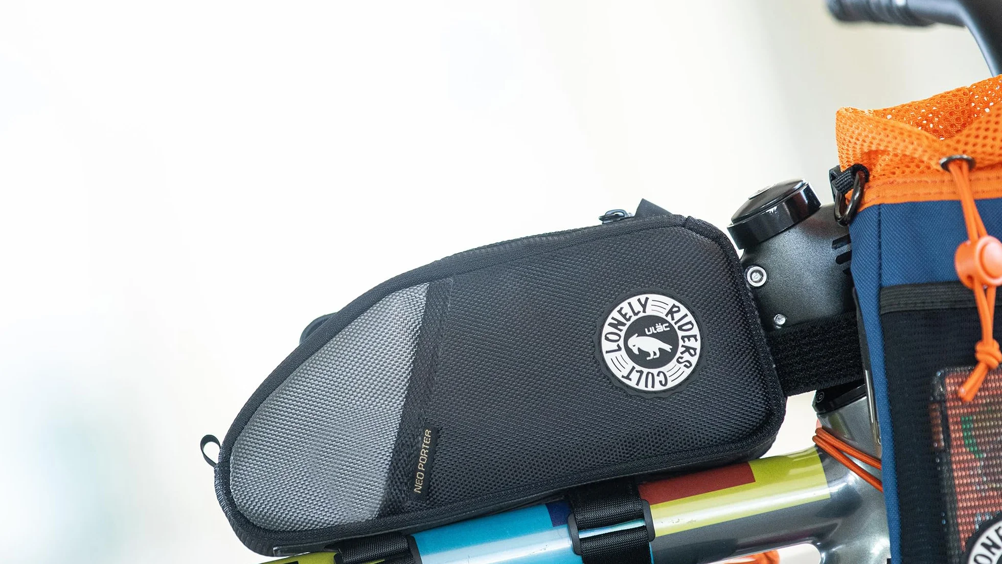 Torba na ramę rowerową akcesoria - torba rowerowa wodoodporna rama 1,2 l do przechowywania akcesoriów rowerowych torba na ramę MTB mocowanie górnej rury 18 x 9 x 5,5 cm na narzędzia rowerowe