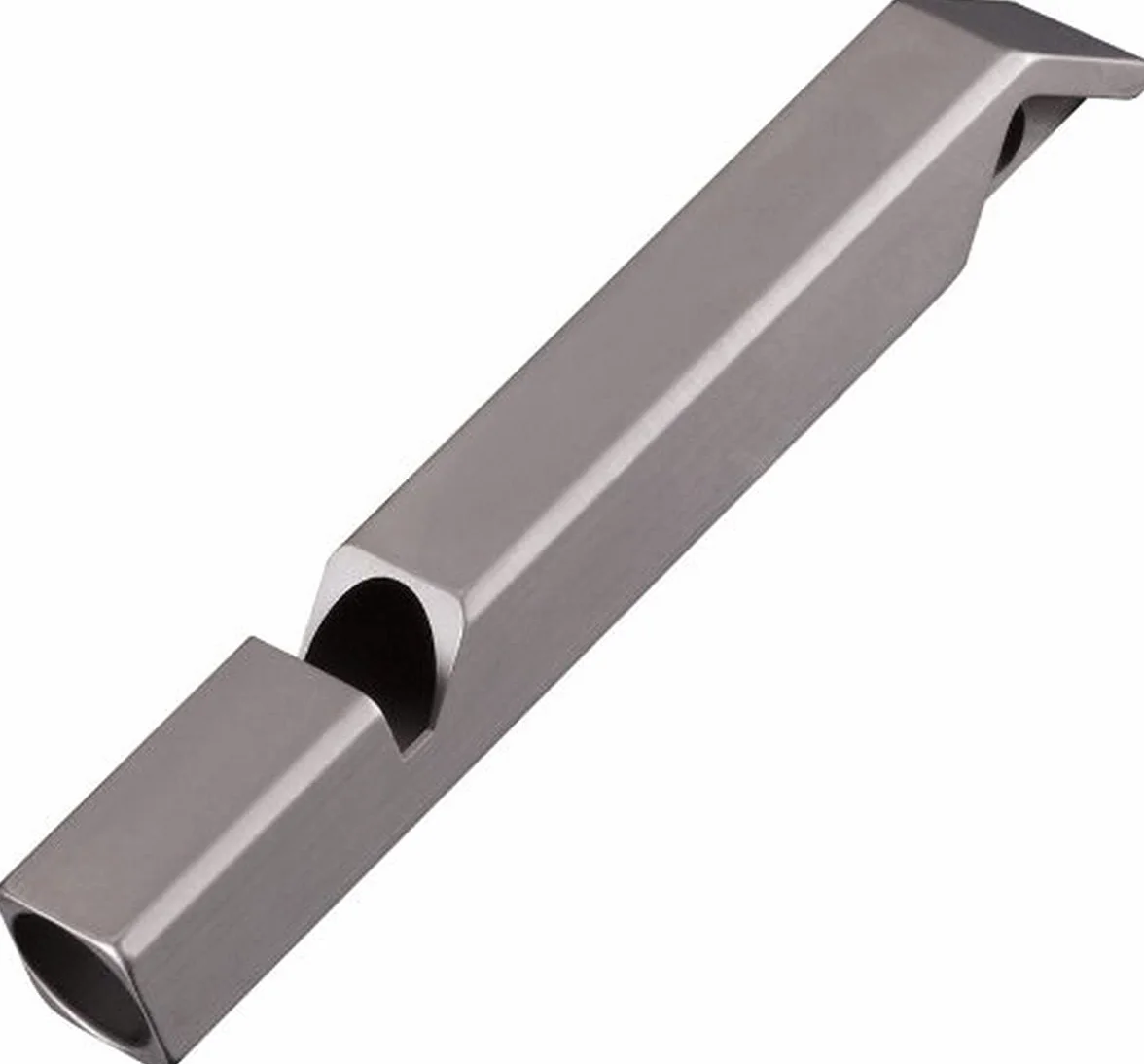 NITECORE Tytanowy gwizdek alarmowy NWS10, srebrny, jeden rozmiar