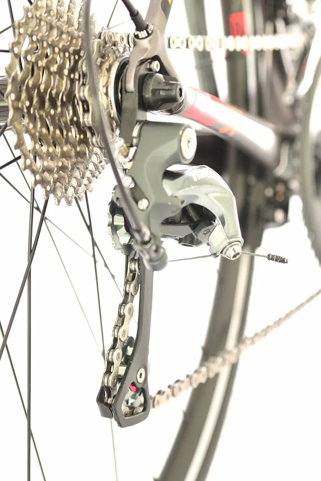BBB Cycling 11-T Ceramic 7075 przerzutka ze stopu aluminium koła dżokejowe SRAM Shimano i Campagnolo kompatybilne koła pasowe łożyska ceramiczne 9-10- i 11-biegowe AluBoys BDP-22, szare