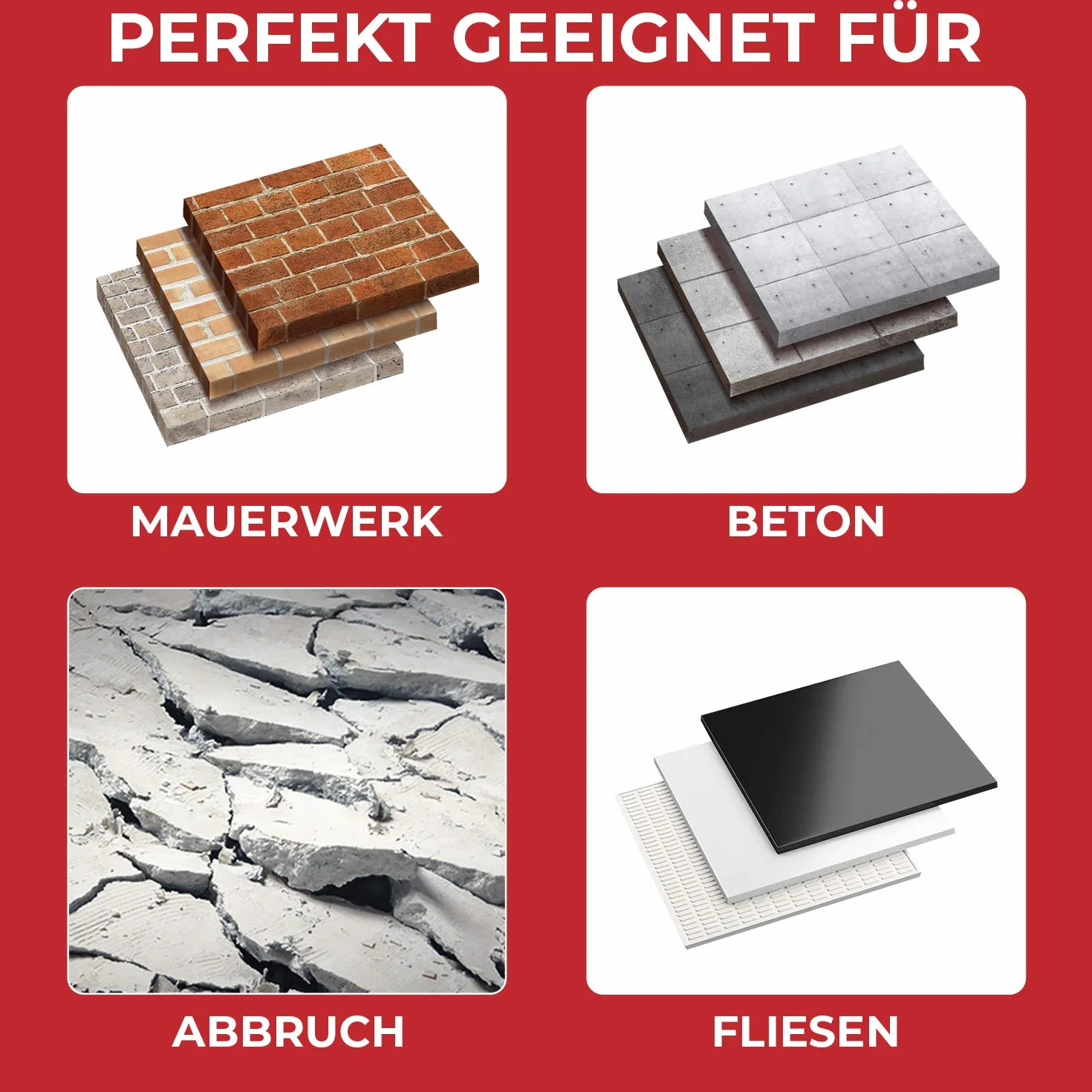 SCHWABENBACH SDS Max 3-częściowy zestaw dłut 25 mm 50 mm końcówka profesjonalny dłuto płaskie do młotowiertarki betonu kompatybilny Bosch Hilti Metabo