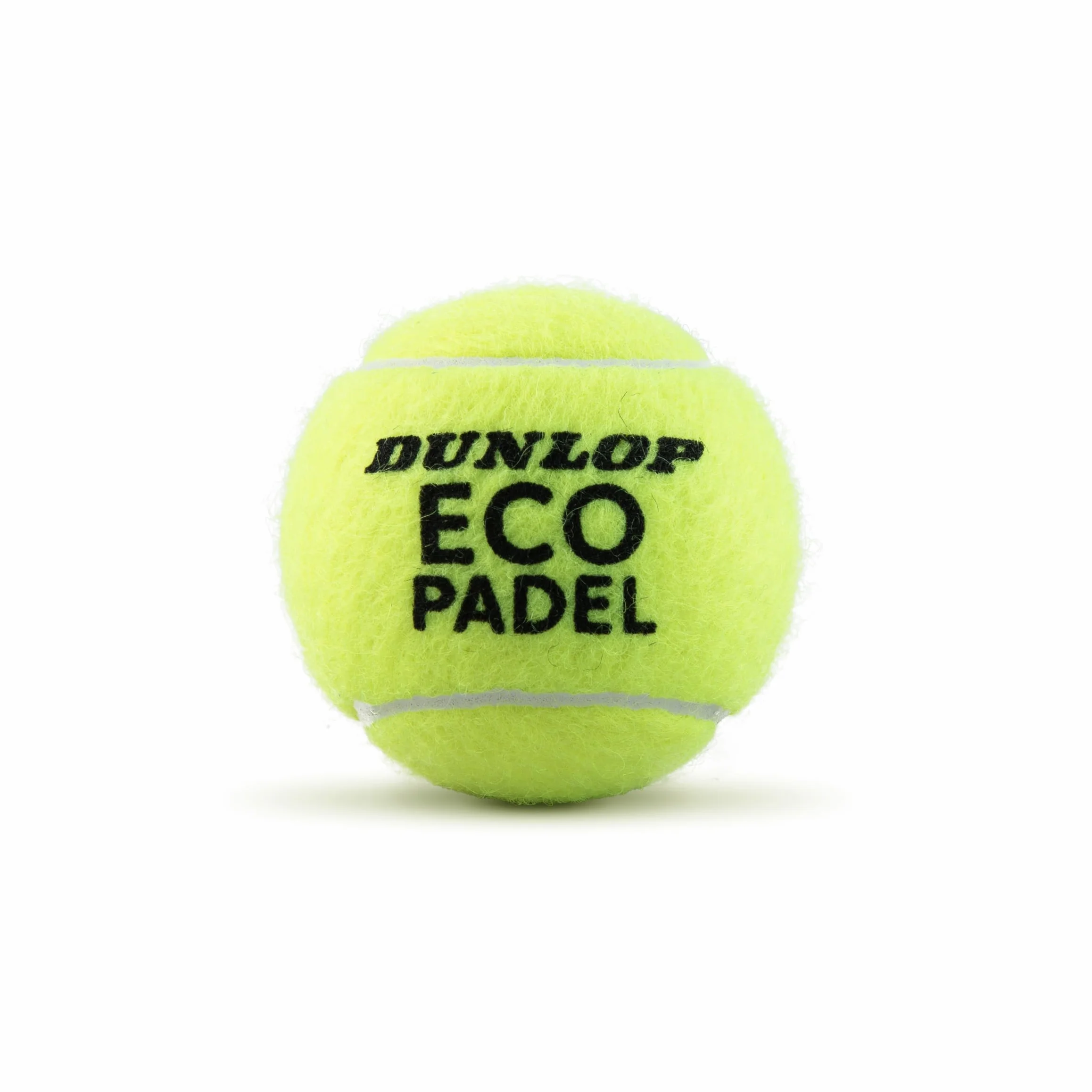 Dunlop Eco Padel (bez nacisku) - Piłki do padla dla klubów, trenerów i graczy rekreacyjnych (1x3)