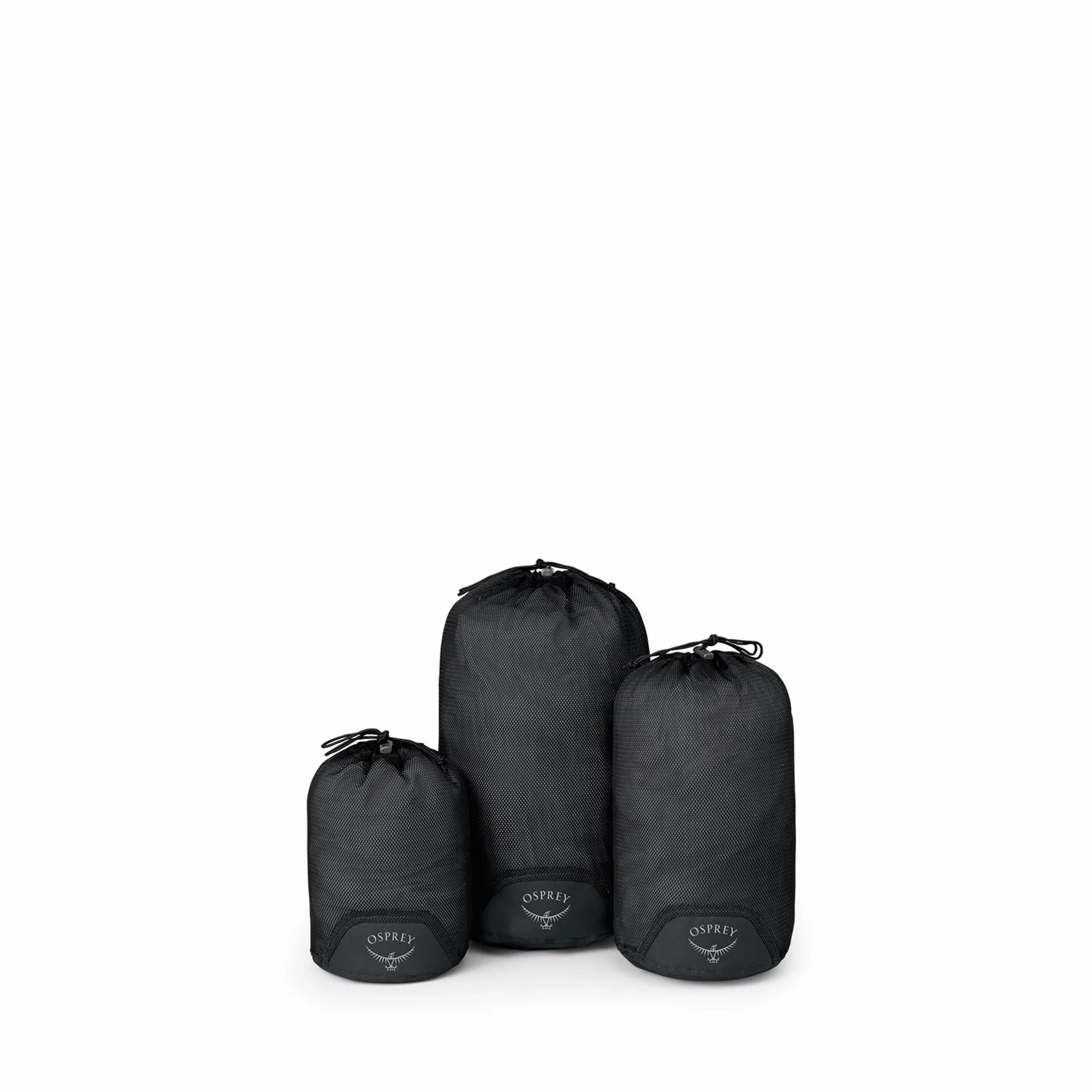 Osprey Daylite Mesh Stuff Sacks Black O/S, Czarny, Talla única, Casual