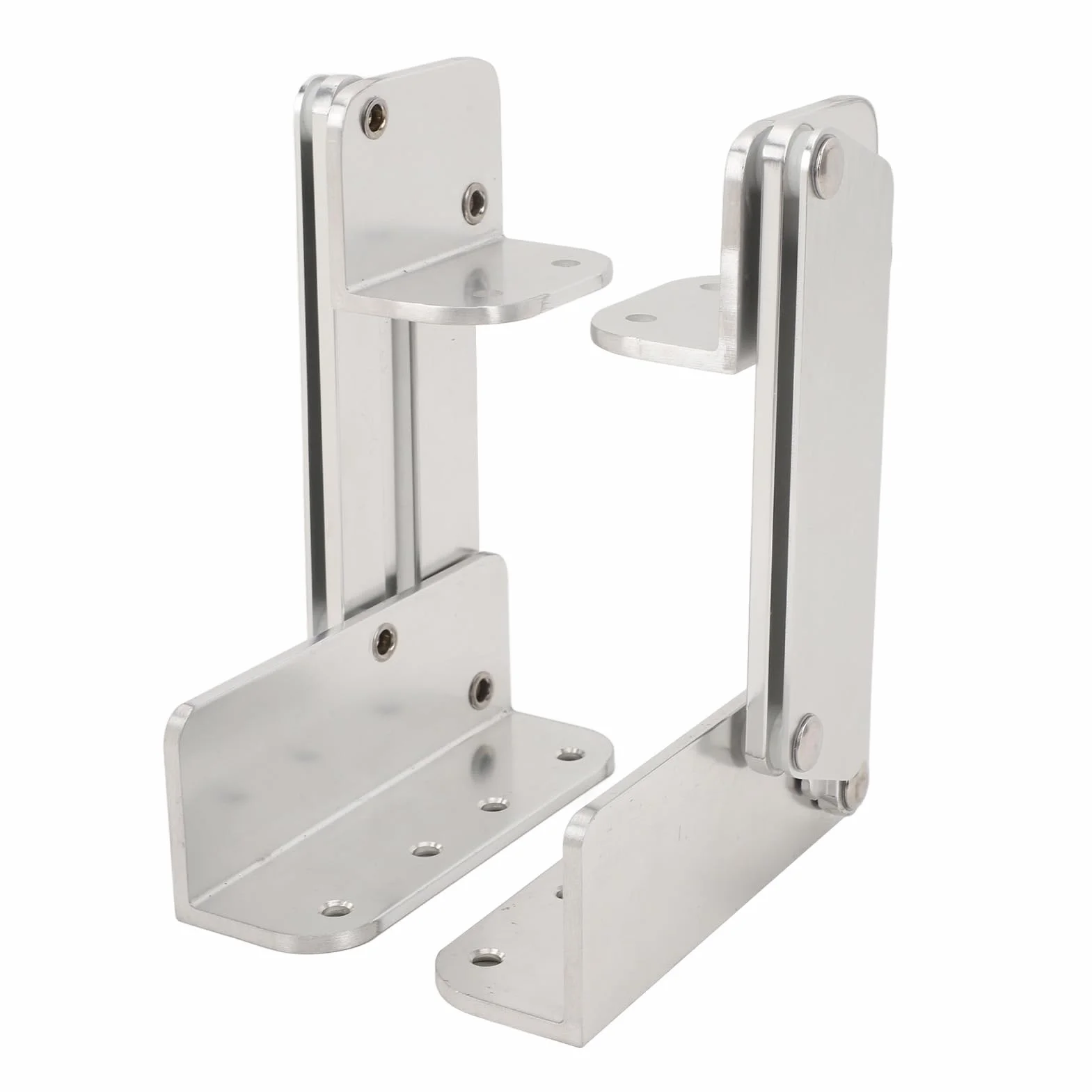 Zawiasy do Mocowania Siedziska łodzi, Składany Zawias do Siedzenia łodzi Łatwa Instalacja 2 szt. Zawias do Siedzenia łodzi ze Stopu Aluminium ze Stopu Aluminium do Jachtu