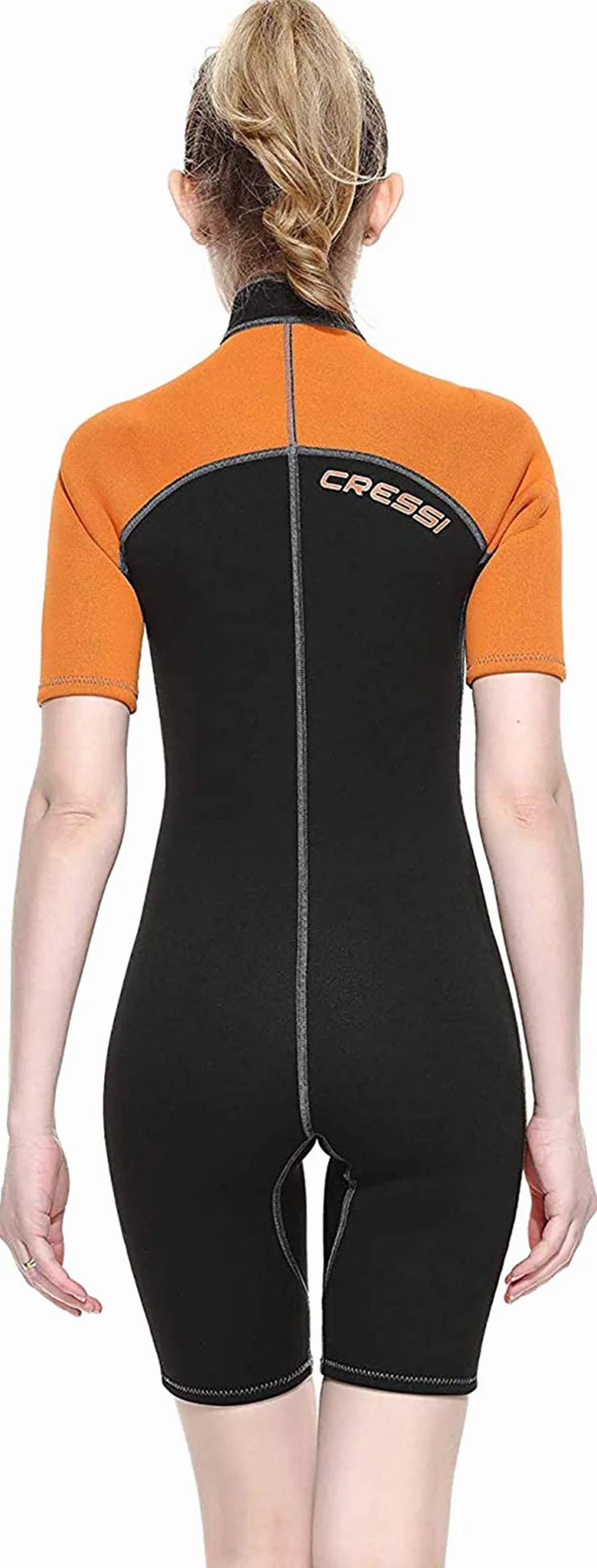 Cressi Lido Lady Shorty kombinezon damski, krótki kombinezon do nurkowania, pływania i sportów wodnych, ultra rozciągliwy neopren 2 mm