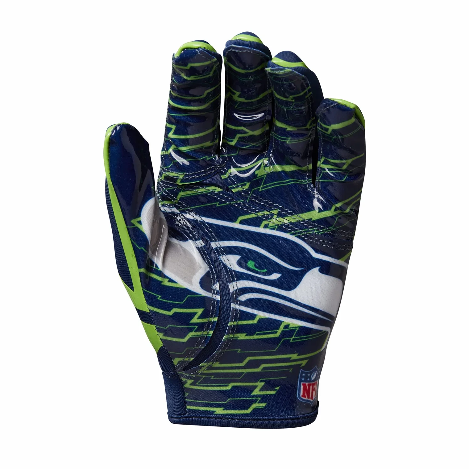 Wilson Rękawiczki NFL TEAM SUPER GRIP, rozmiar uniwersalny, silikon/lycra stretch